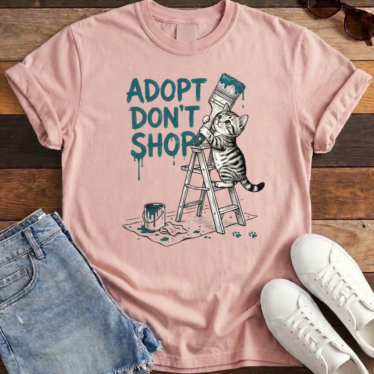 Adopt Don't Shop Tee