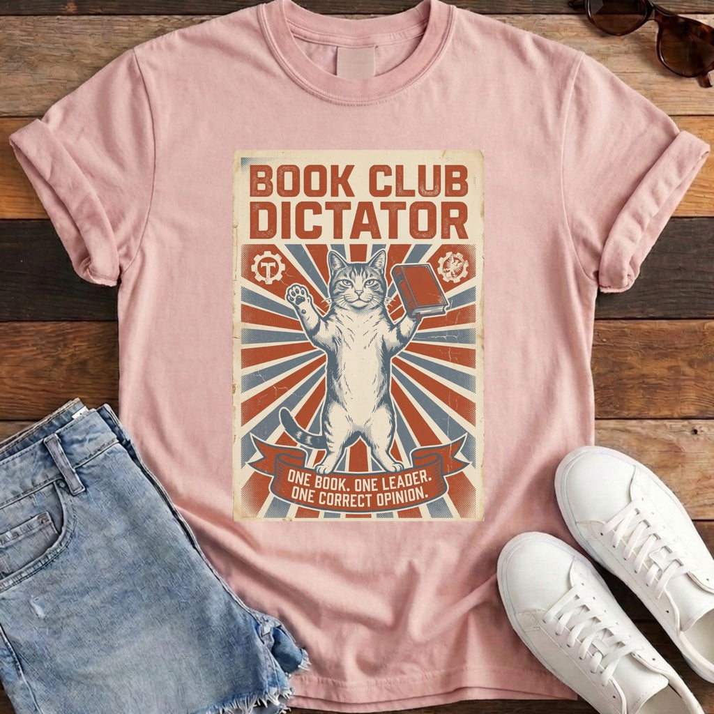 Book Club Dictator Tee - Blossom