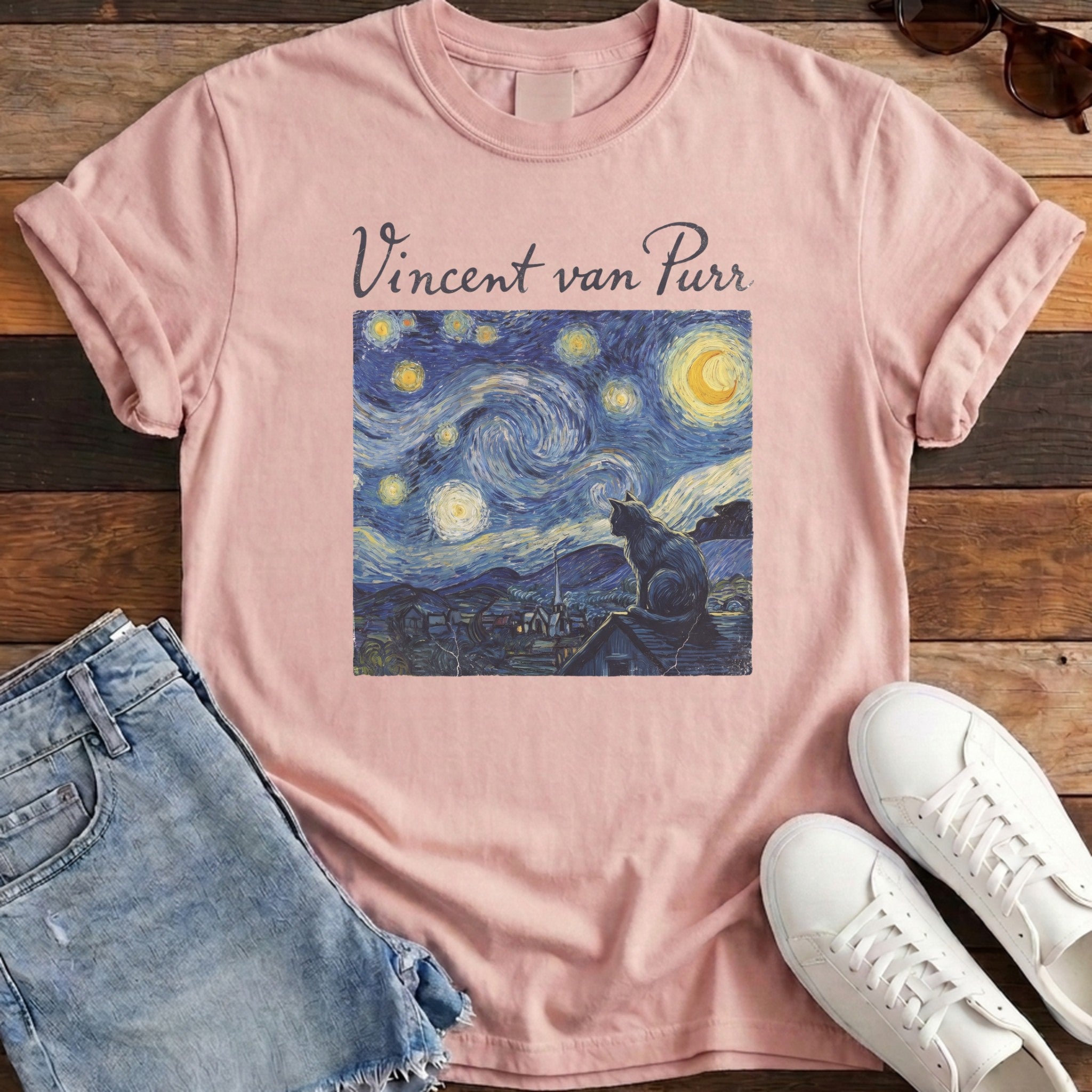 Vincent van Purr Tee - Blossom