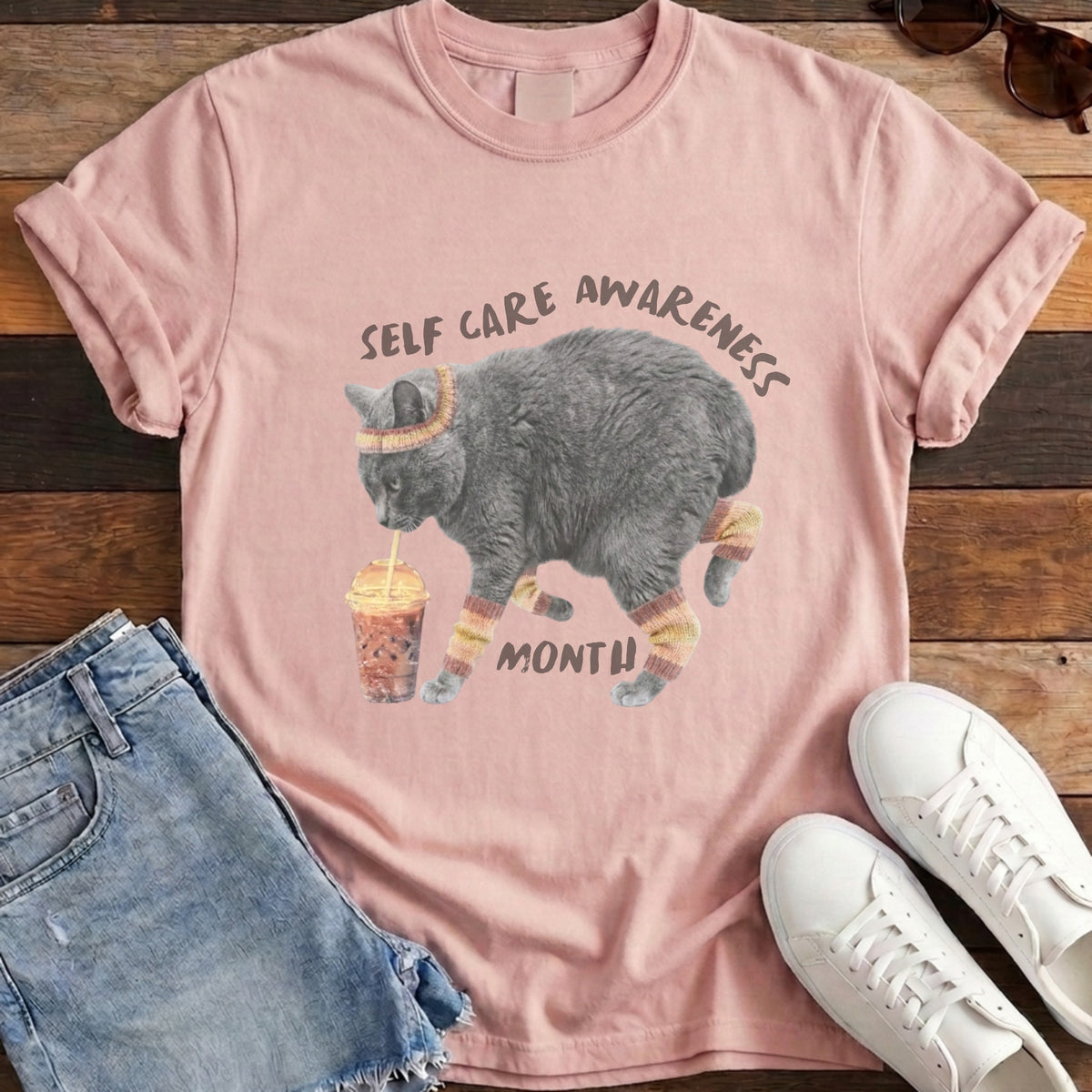 Self Care Awareness Month Tee
