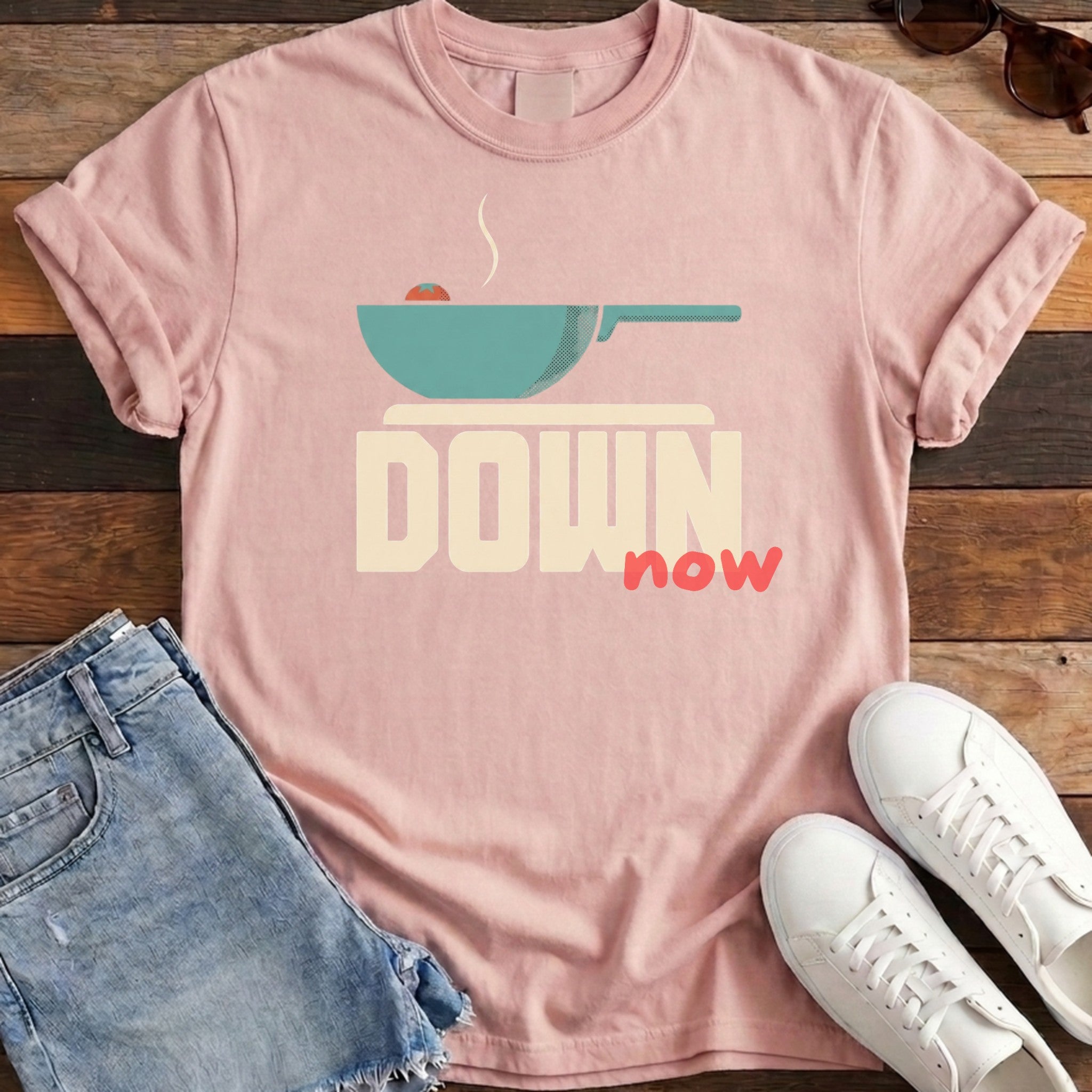 Simmer Down Tee - Blossom