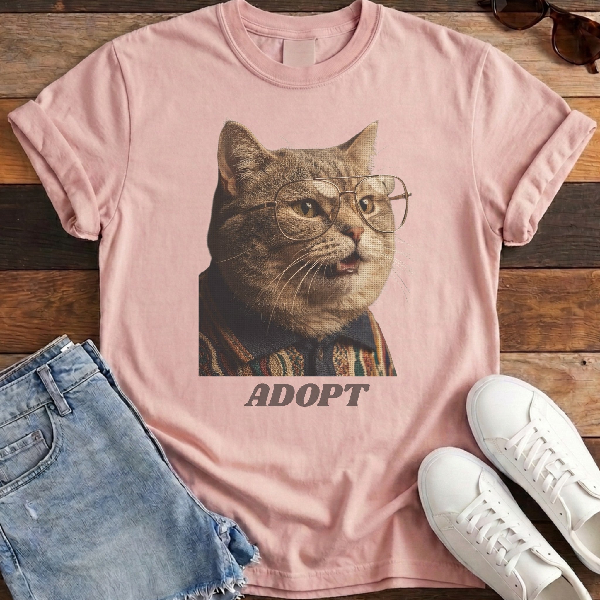 Adopt Lecture Tee - Blossom