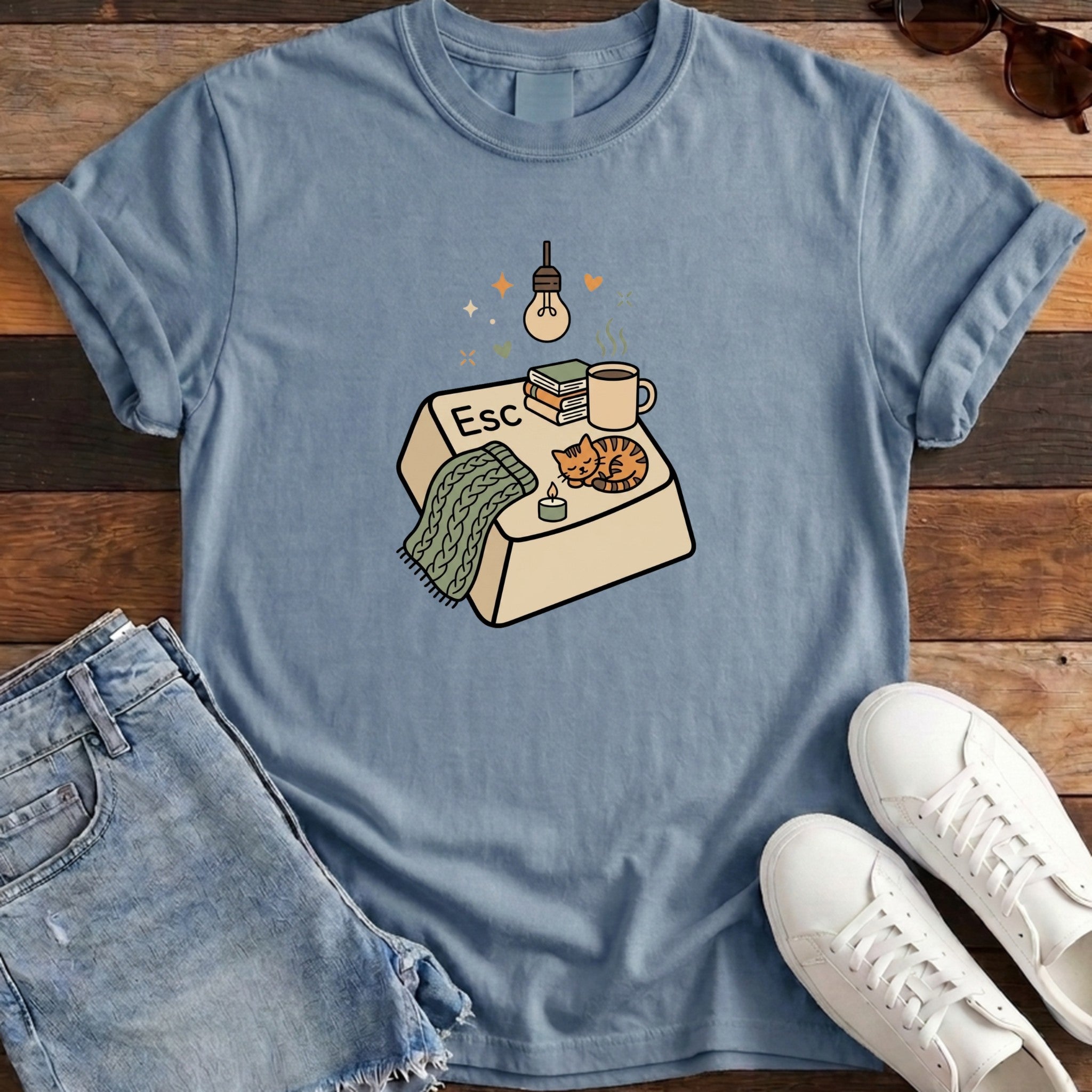 Esc to Cozy Tee