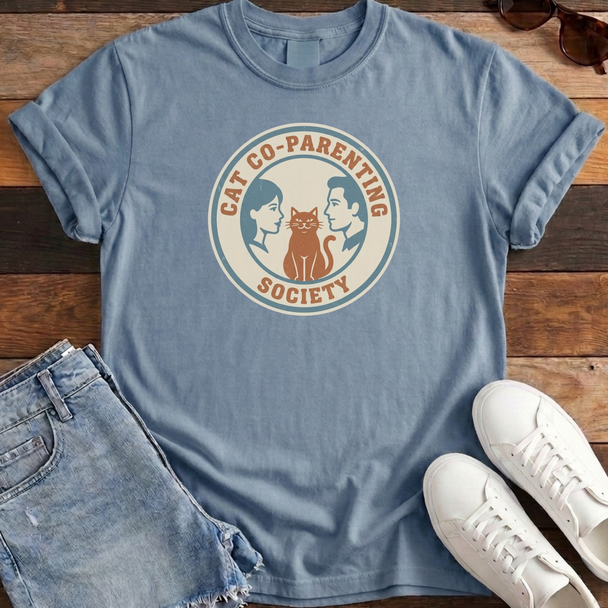 Cat Co-Pawrent Tee