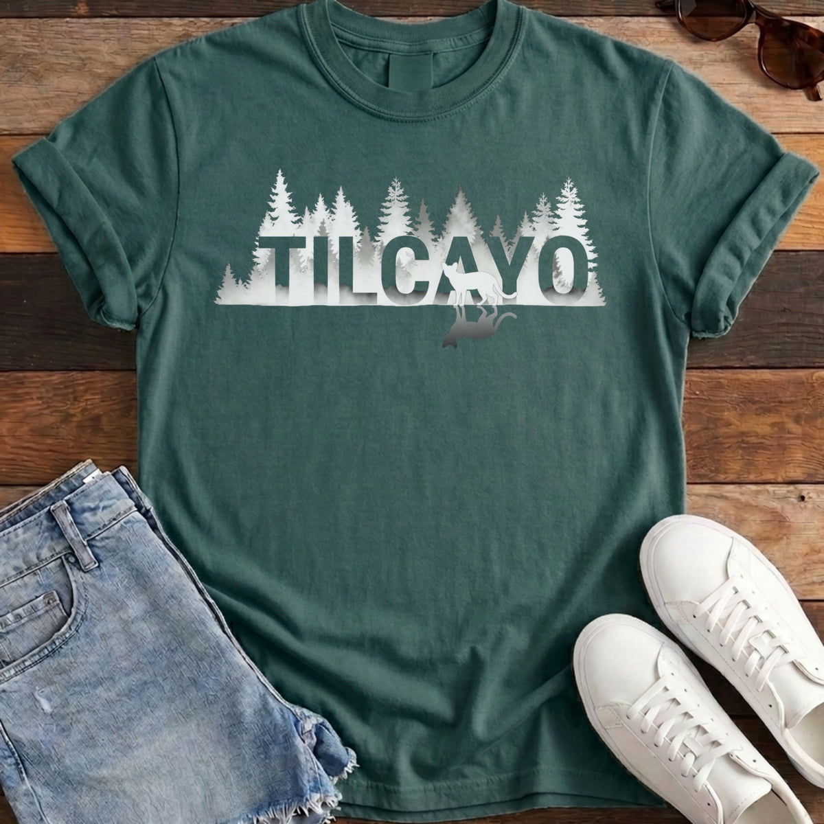Tilcayo Mirrored Forest Tee