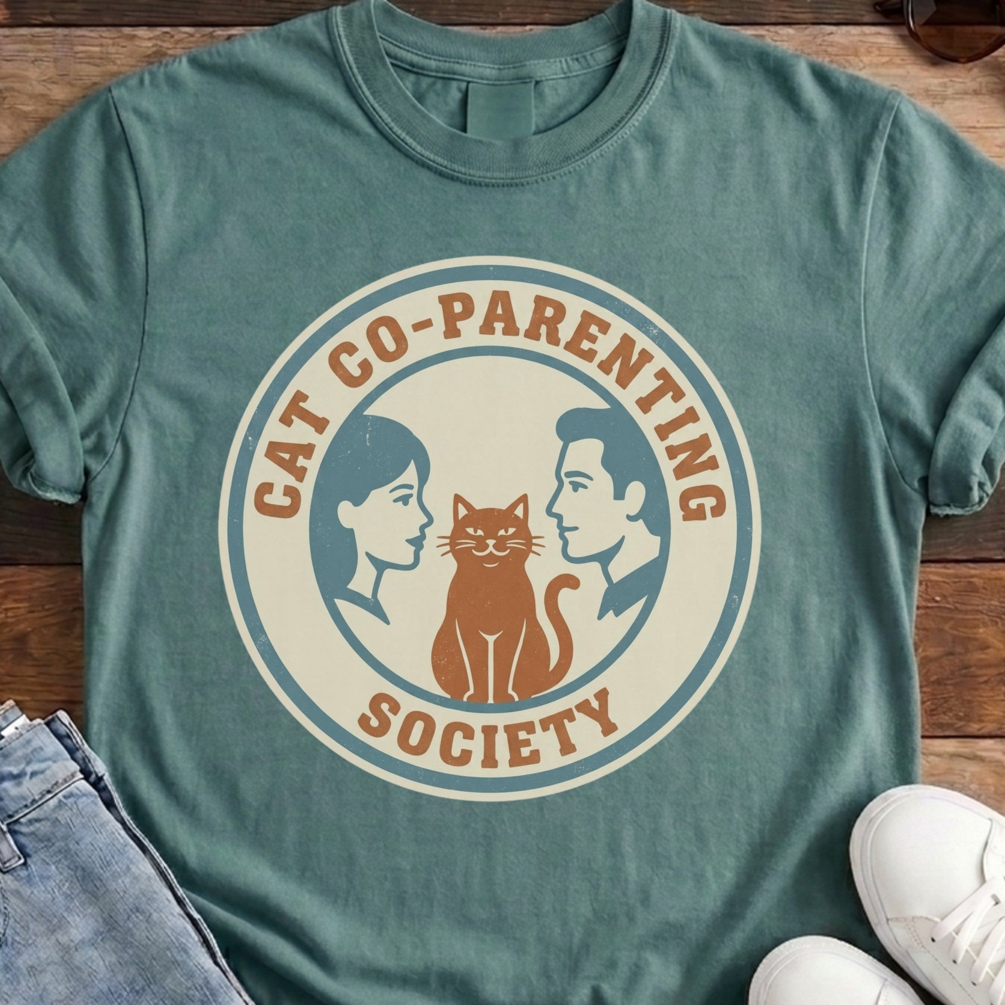 Cat Co-Pawrent Tee