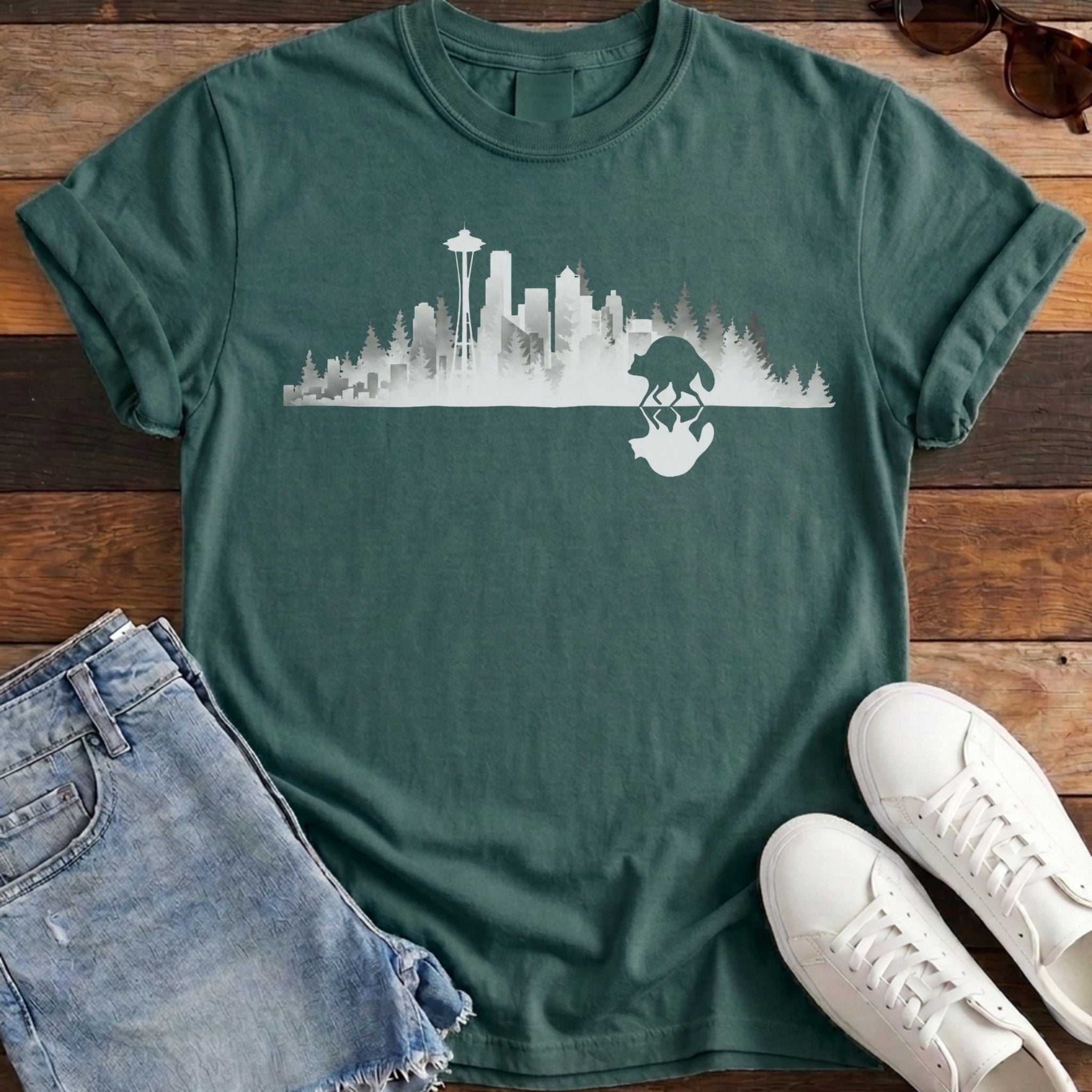 Jimothy Mirrored City Tee
