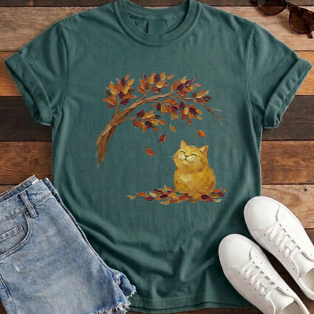 Leaf Life Cat Tee