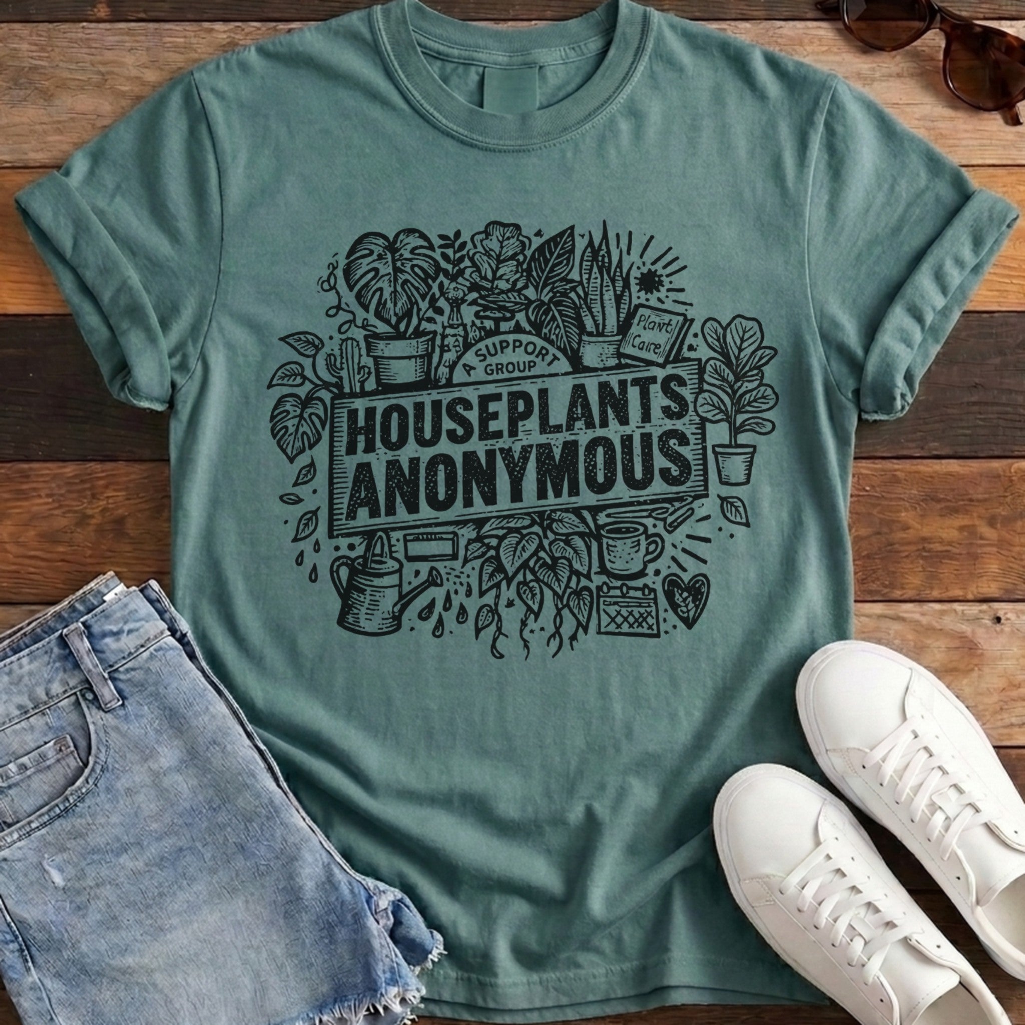 Houseplants Anonymous Tee
