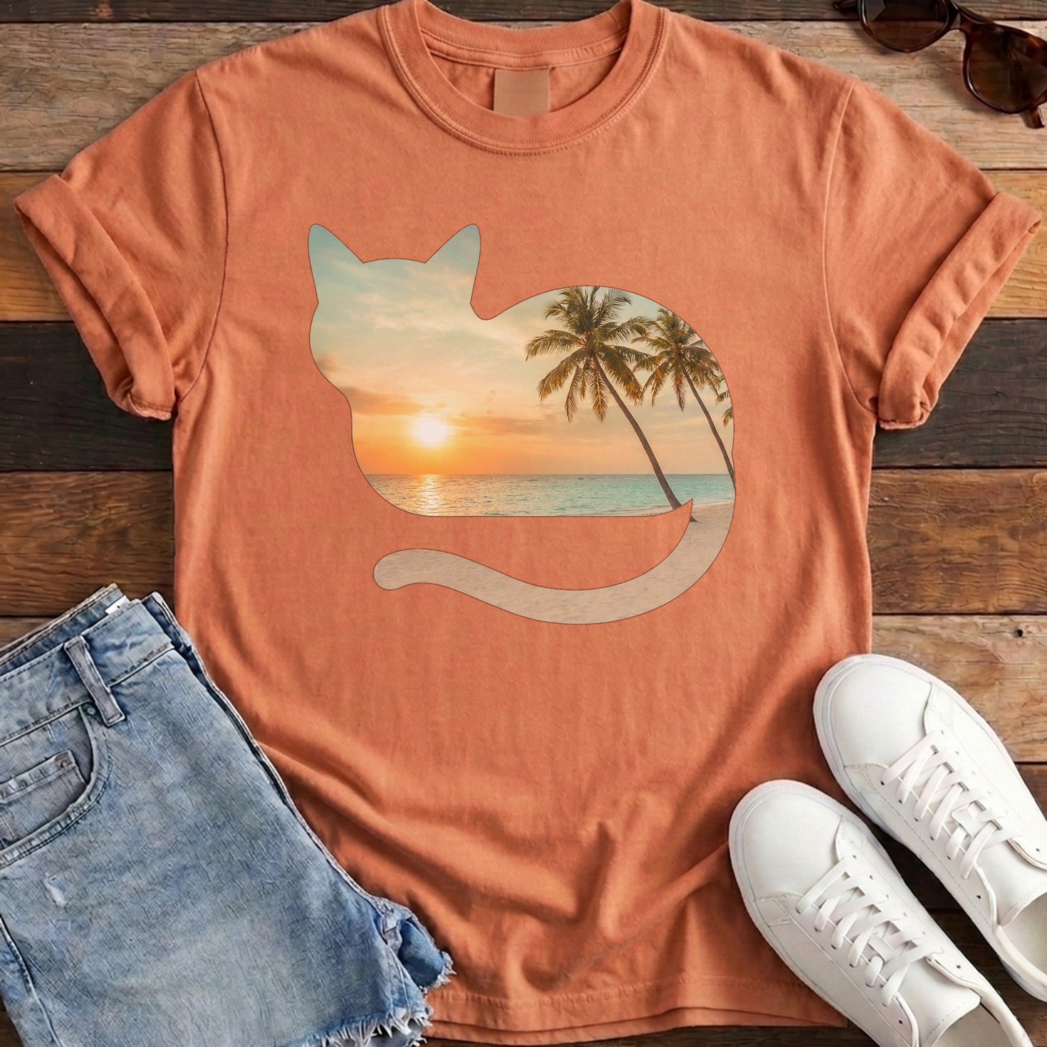Beach Cat Tee