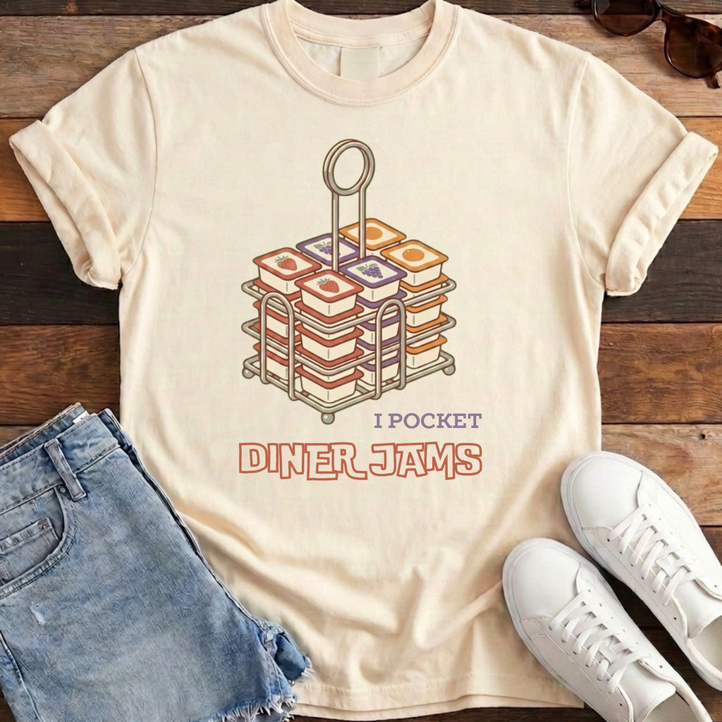 Jam Bandit Tee - Ivory