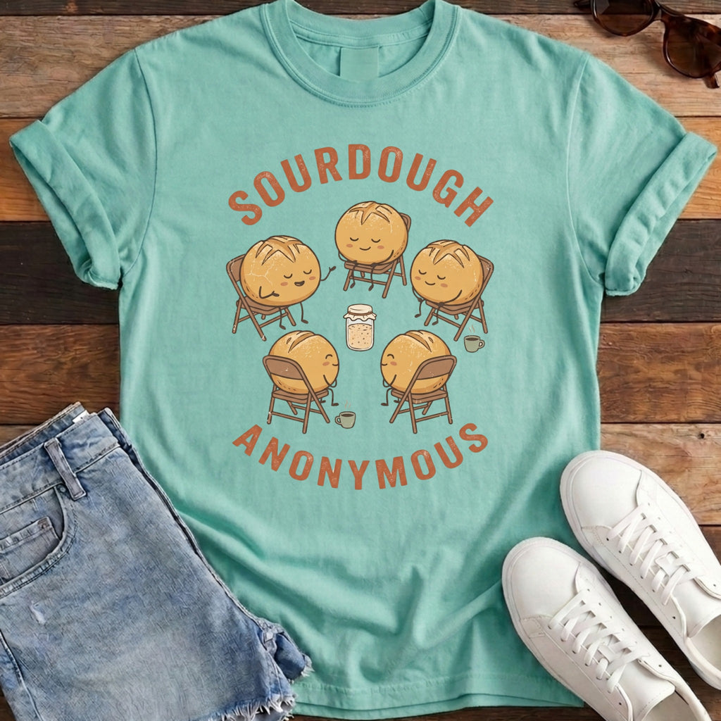 Sourdough Anonymous Tee - Chalky Mint