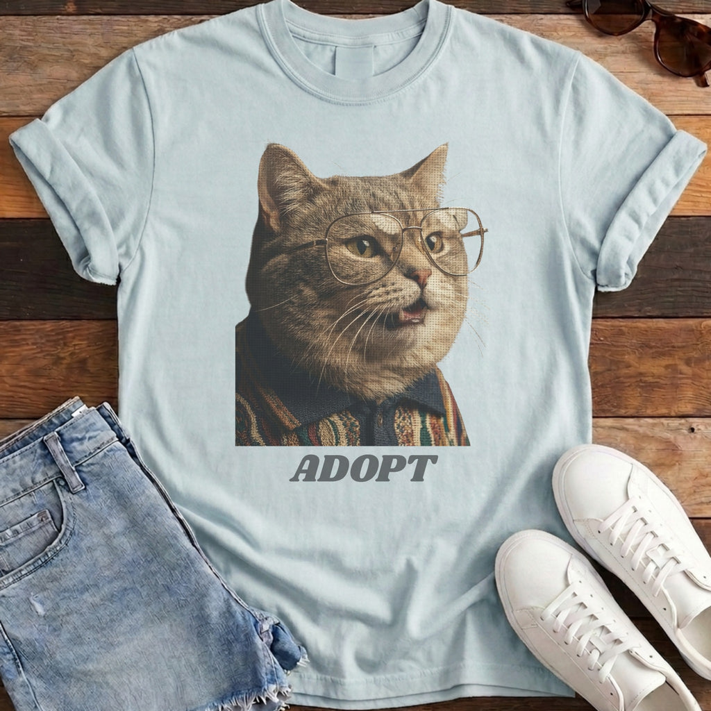 Adopt Lecture Tee - Chambray