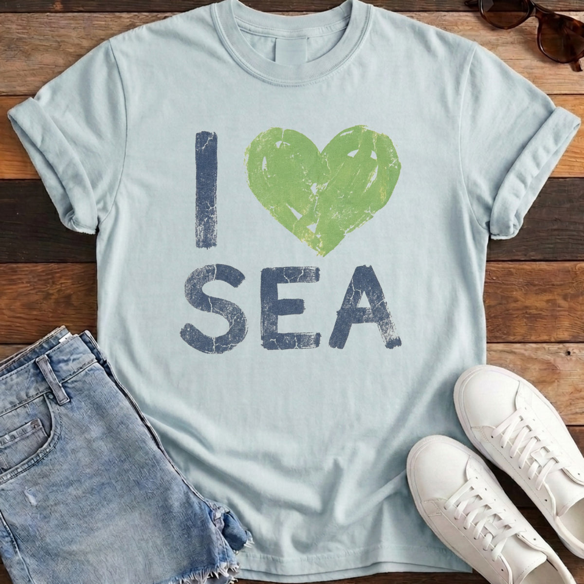 I Heart SEA Tee