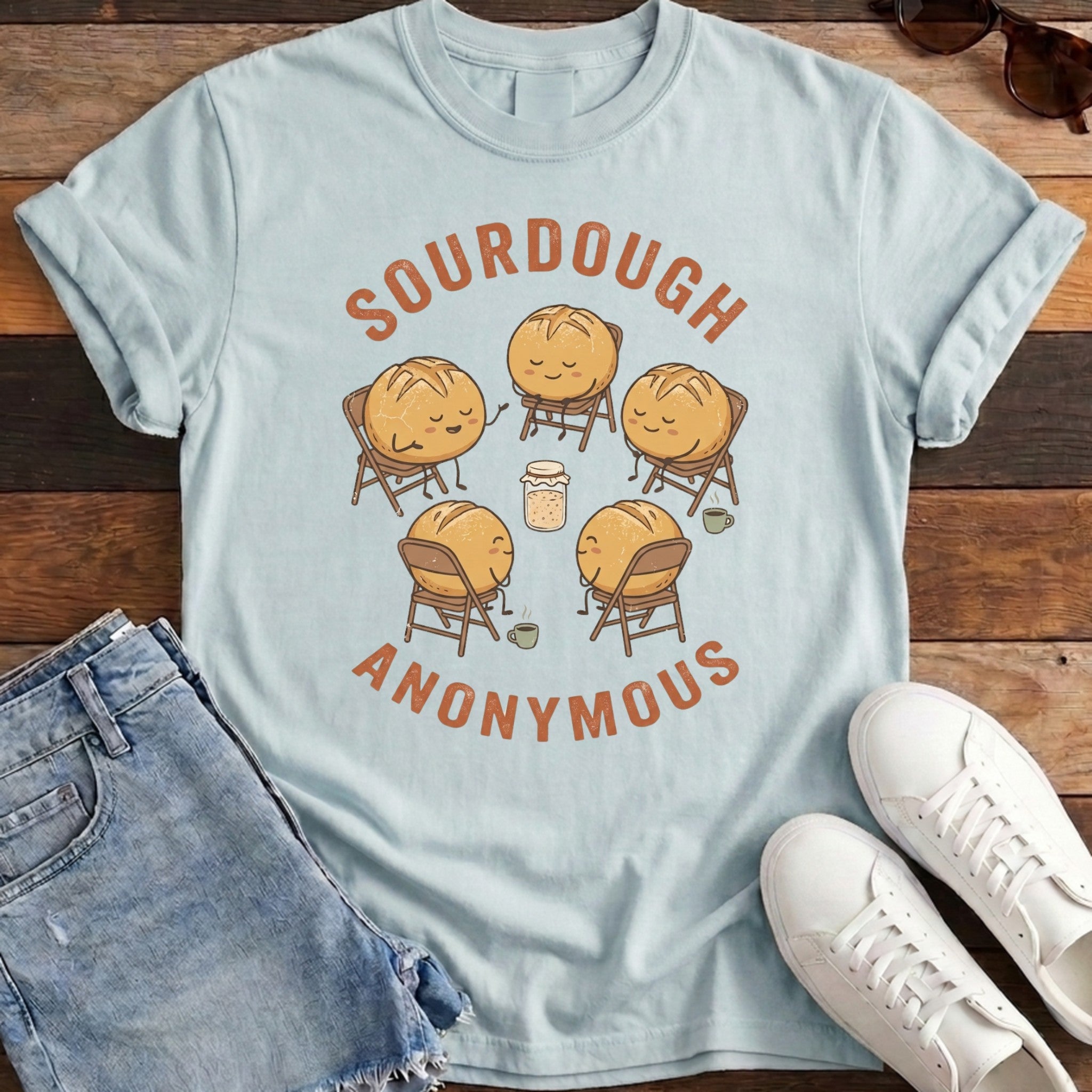 Sourdough Anonymous Tee - Chambray