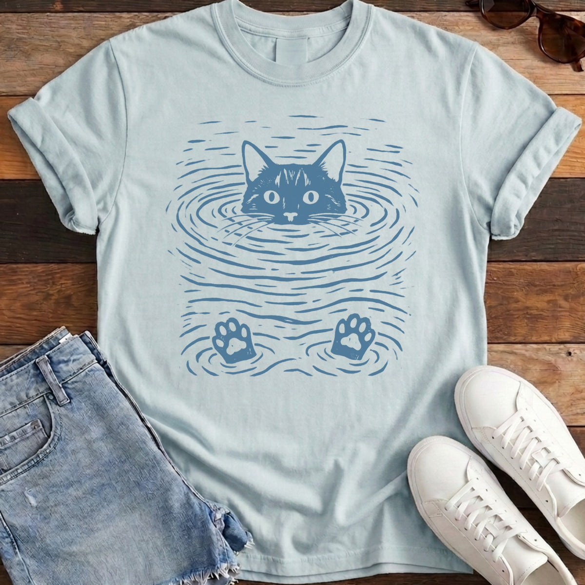 Water Cat Tee