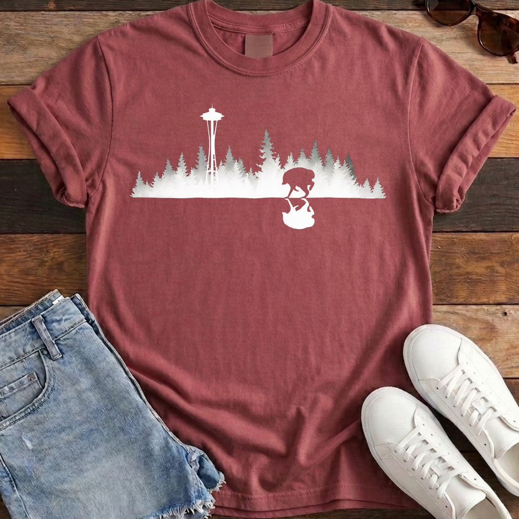 Jimothy Reflected Tee - Chili