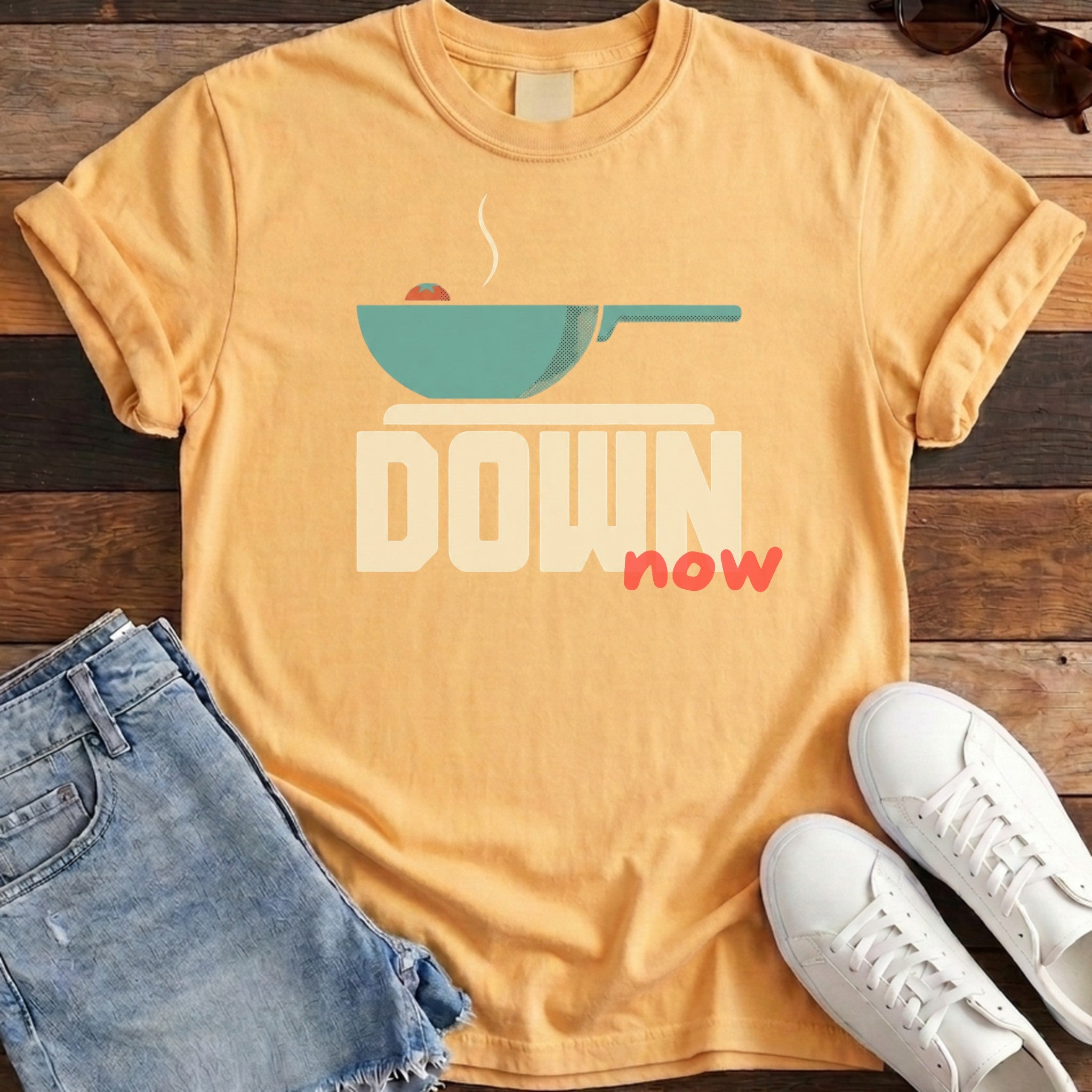 Simmer Down Tee - Citrus