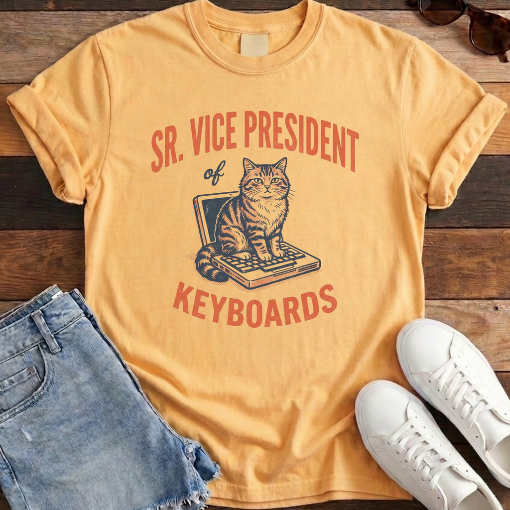 SR VP of Keyboards Tee - Citrus