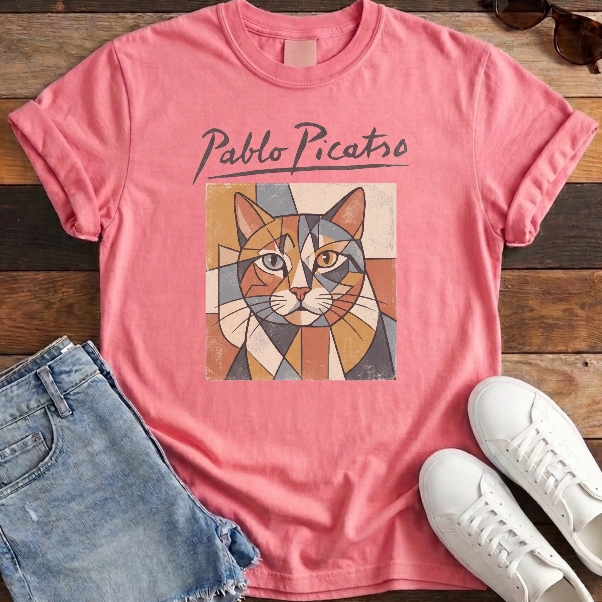 Pablo Picatso Tee - Crunchberry