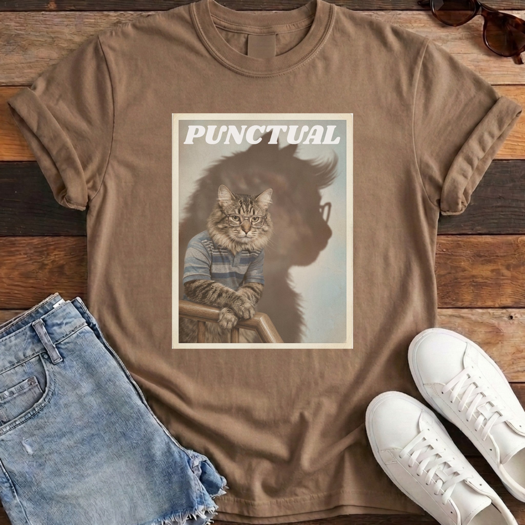 Punctual Tee - Espresso