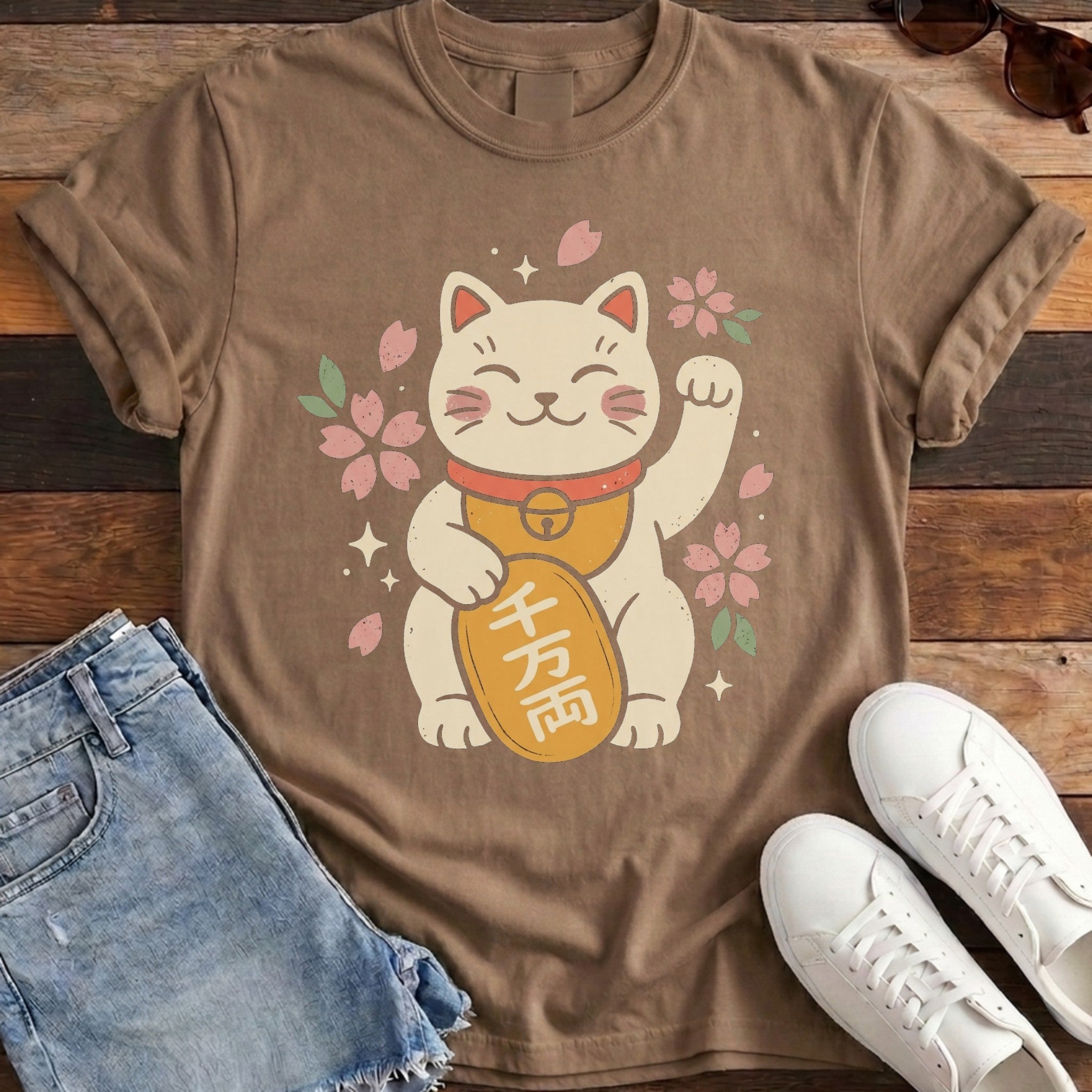 Maneki-Neko Lucky Cat Tee