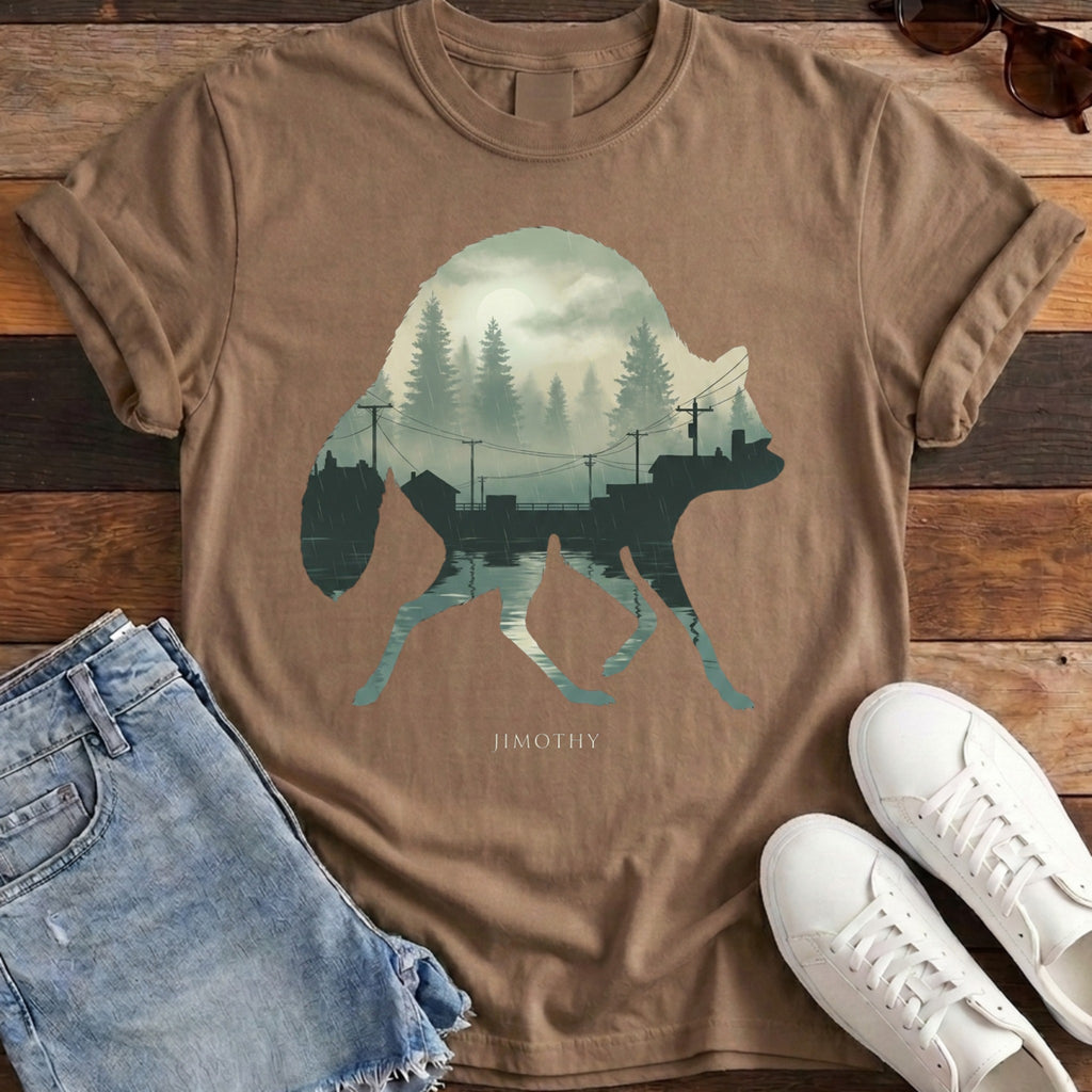 Jimothy Silhouette Tee - Espresso