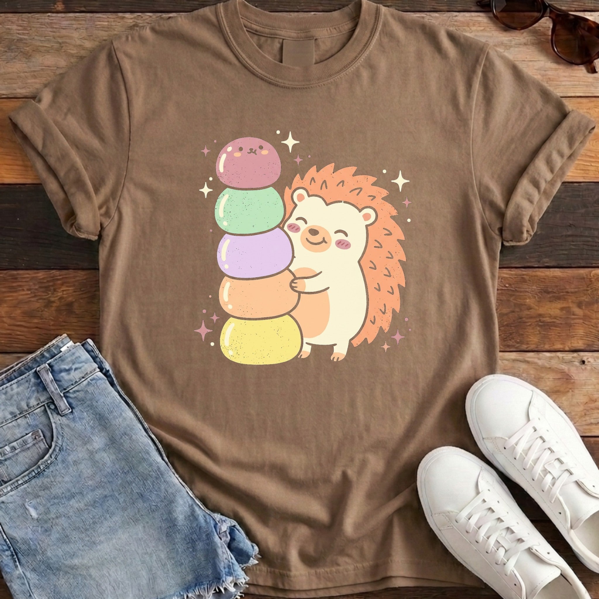 Mochi Stack Hedgehog Tee