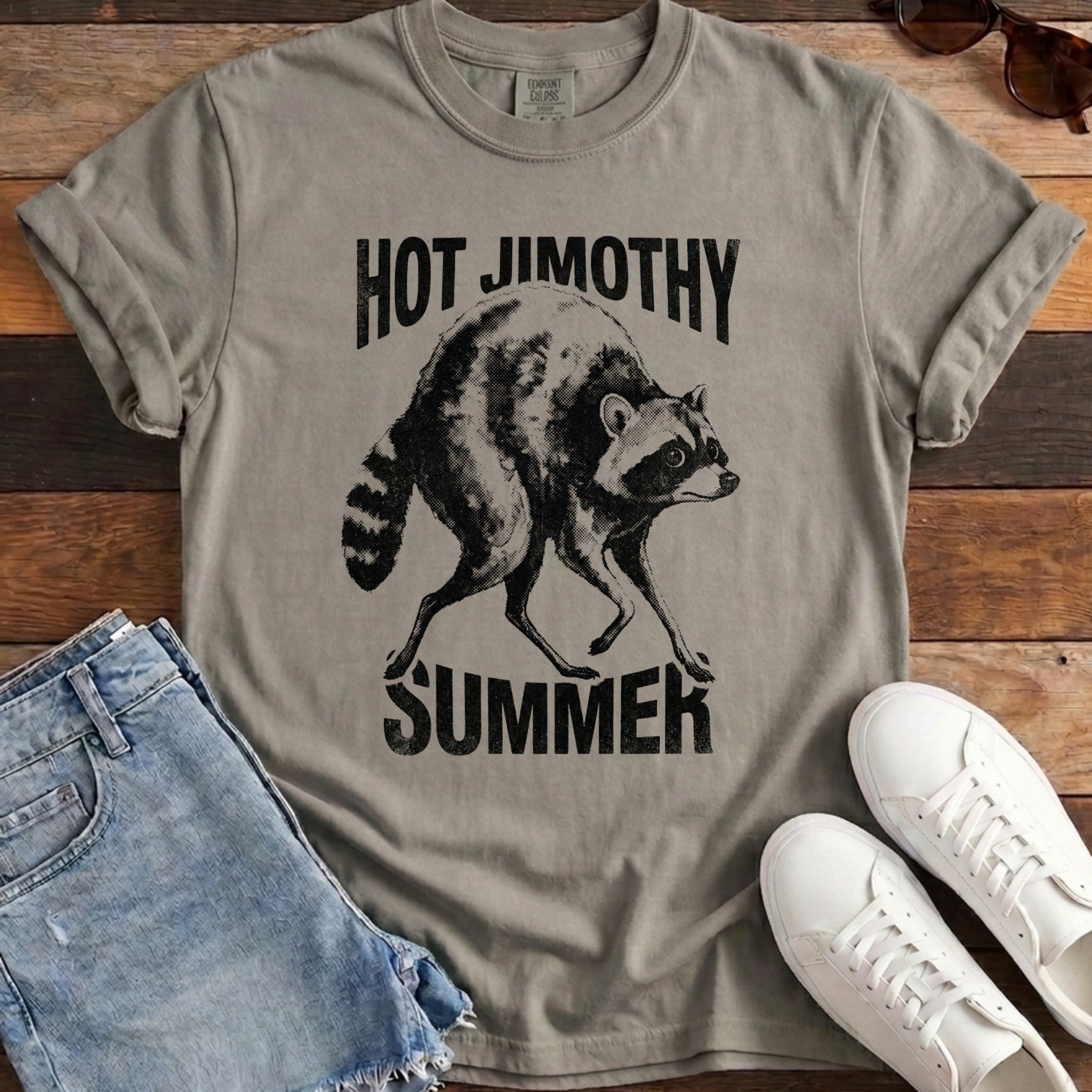 Hot Jimothy Summer Tee - Granite