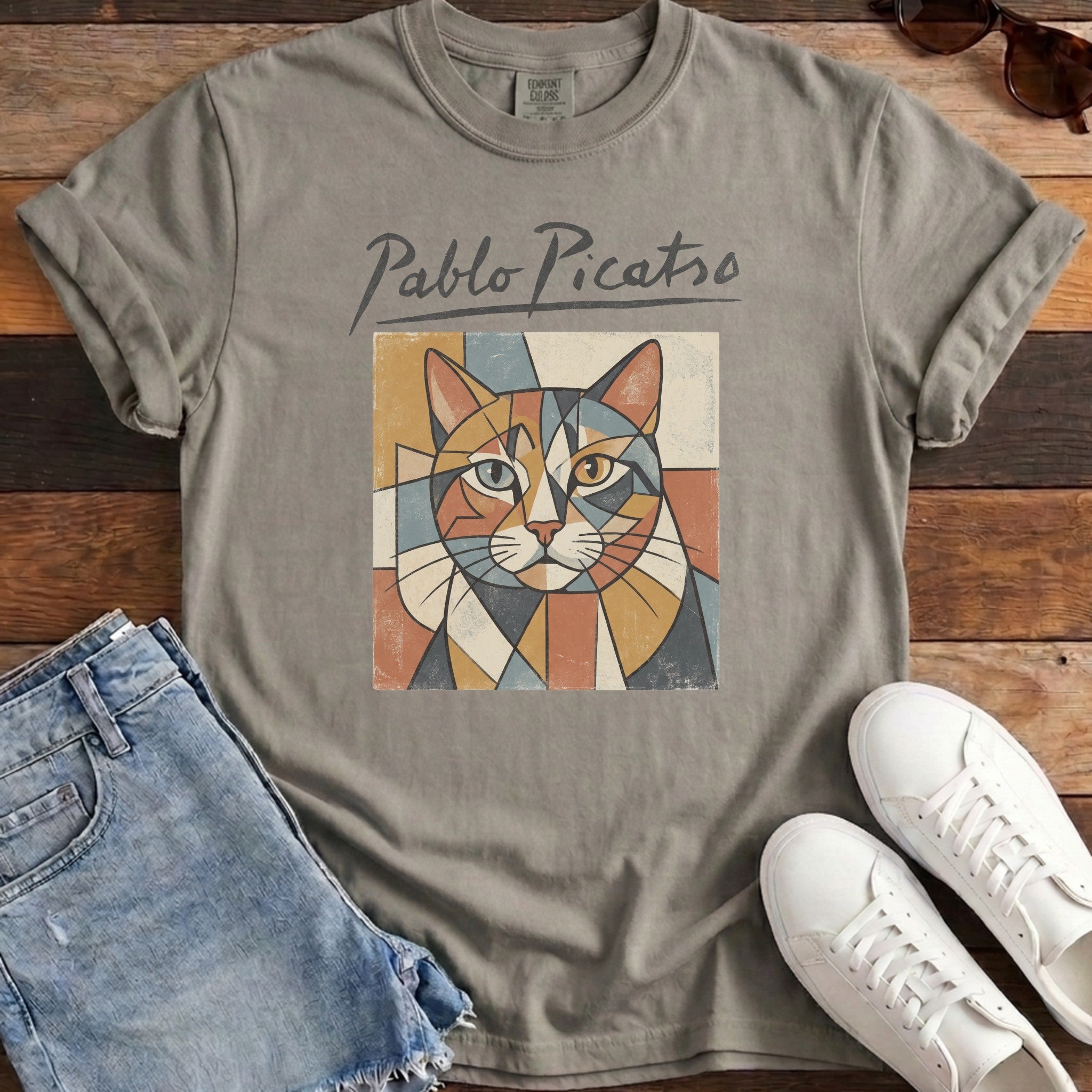 Pablo Picatso Tee - Granite