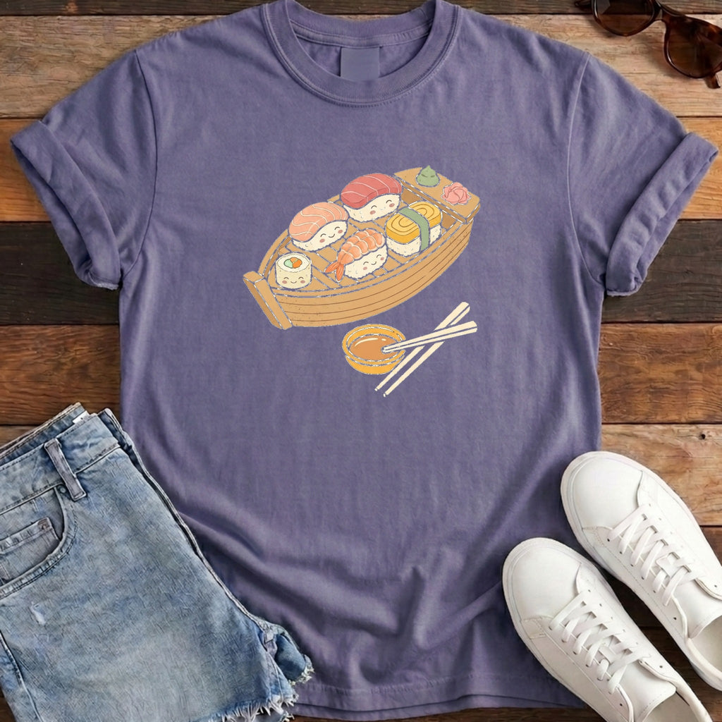 Sushi Boat Crew Tee