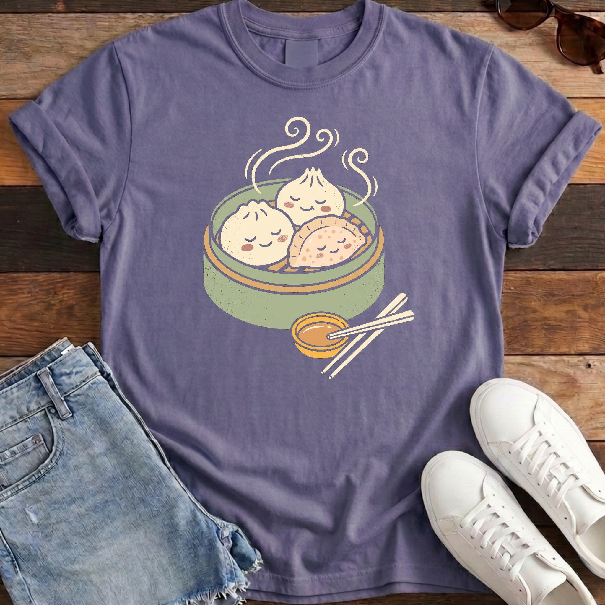 Dumpling Steamer Squad Tee