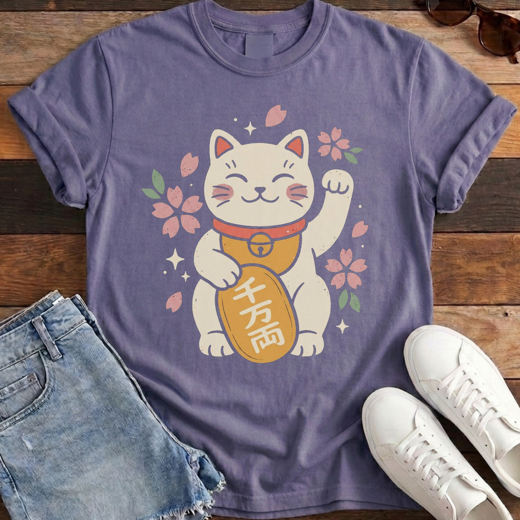 Maneki-Neko Lucky Cat Tee
