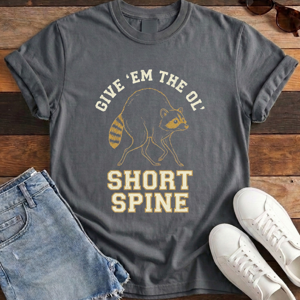 Ol Short Spine Tee - Graphite