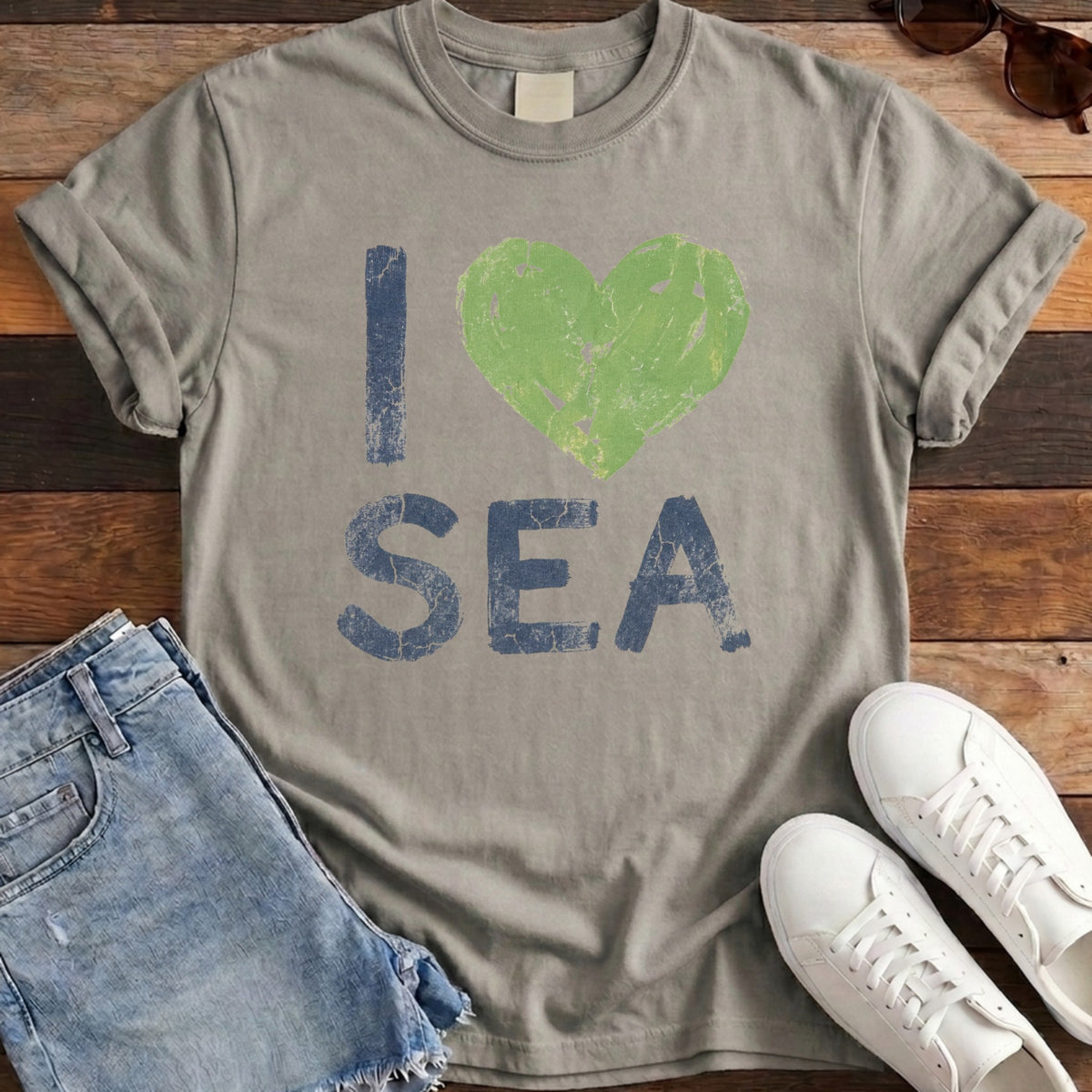 I Heart SEA Tee