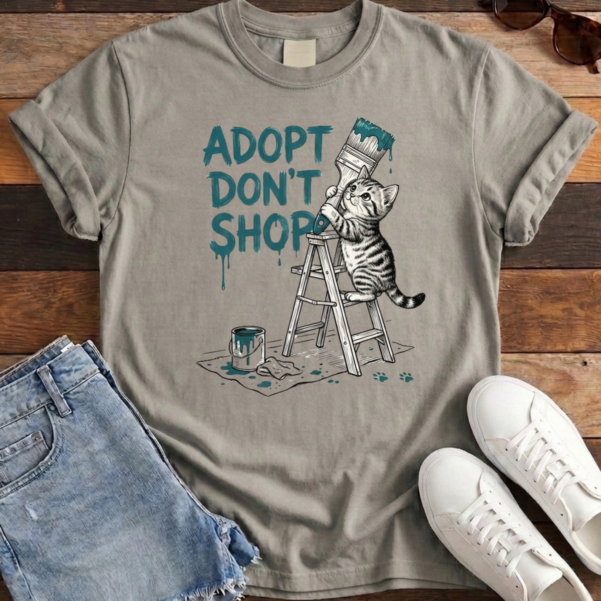 Adopt Don't Shop Tee