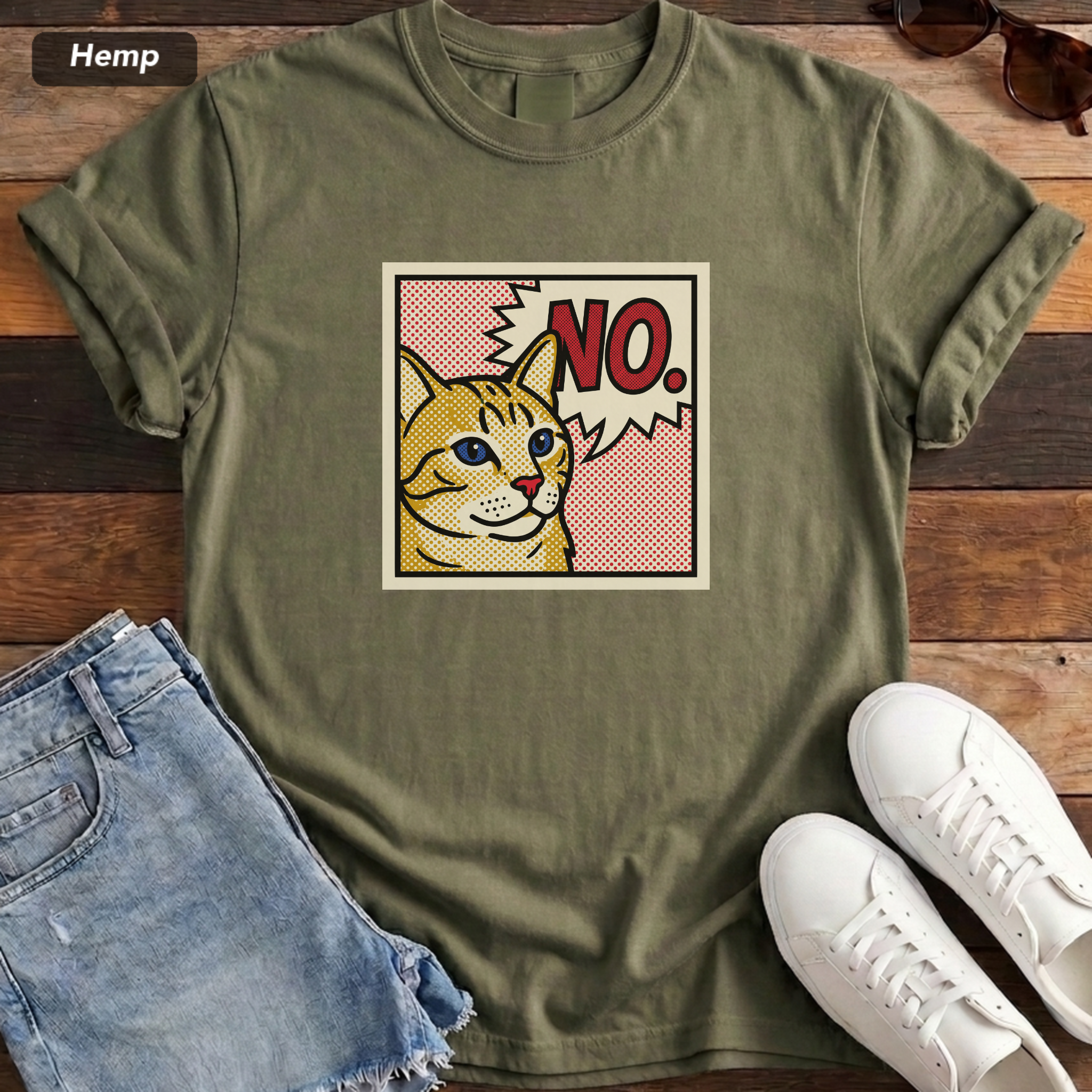 POW! Cat Tee