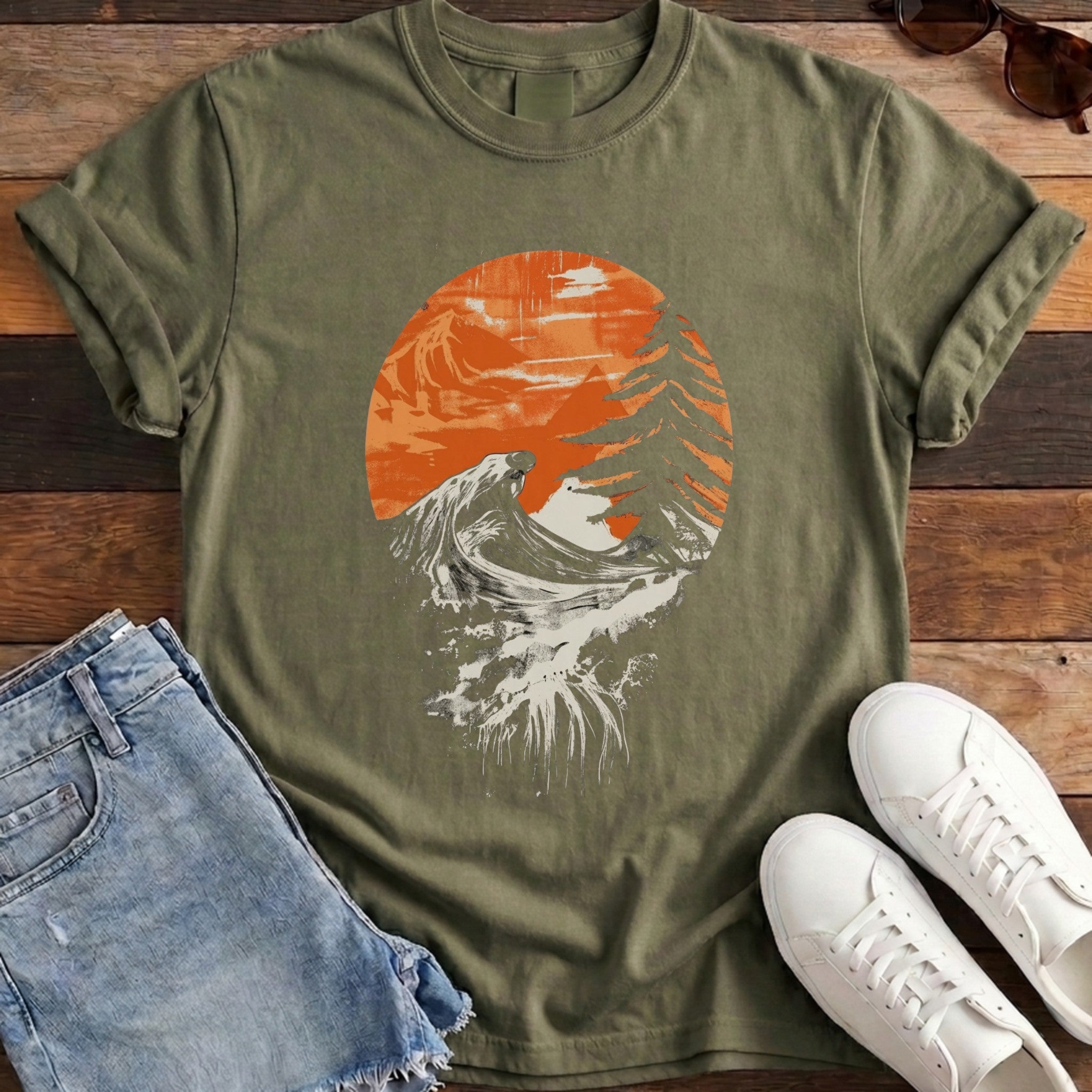 Polar Abstract Tee
