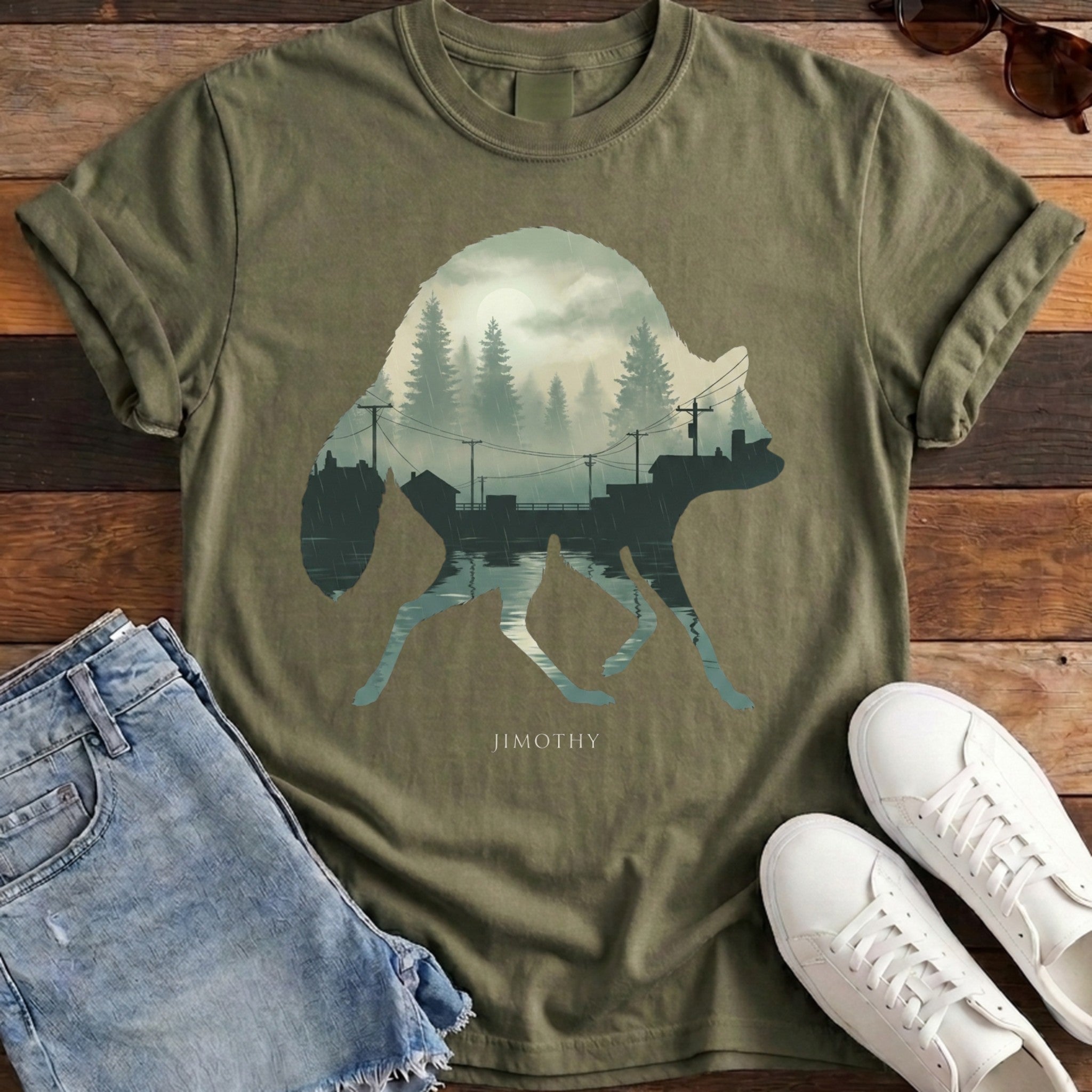 Jimothy Silhouette Tee - Hemp