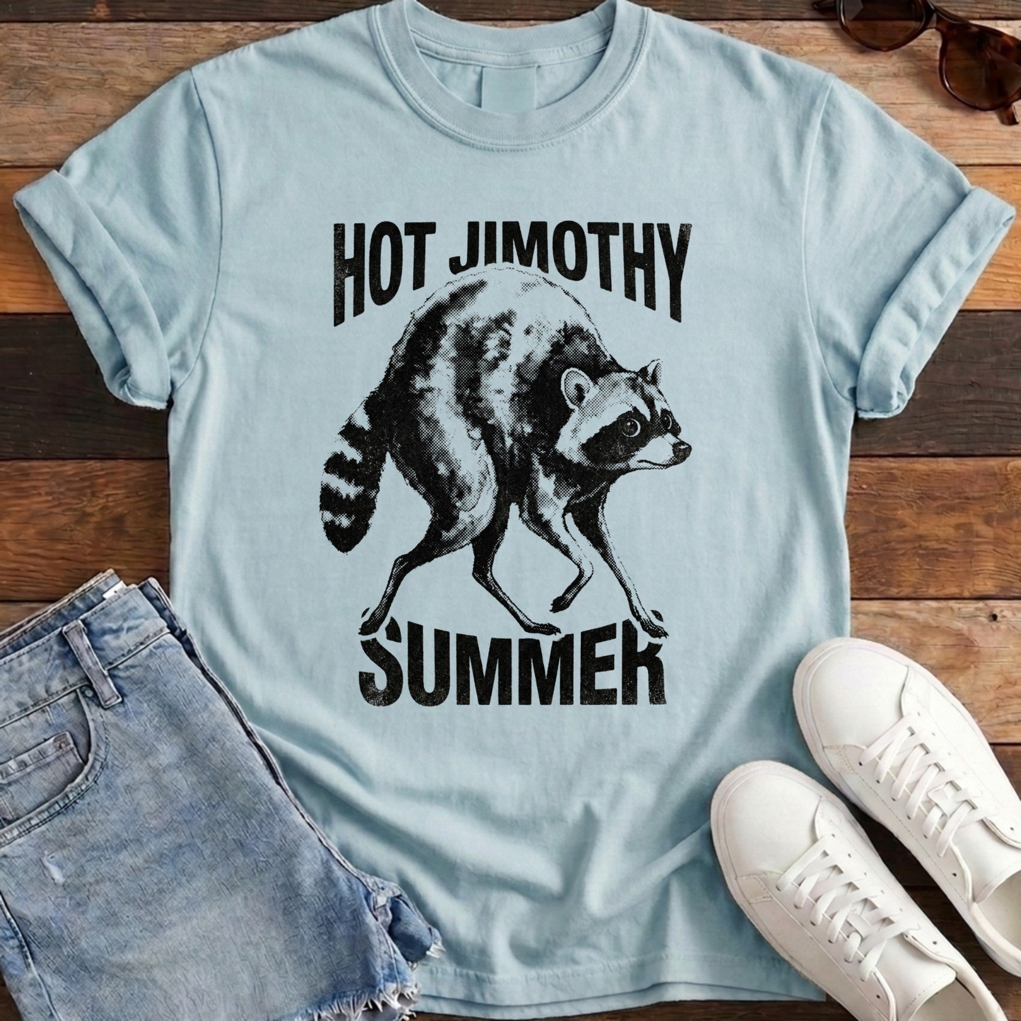 Hot Jimothy Summer Tee - Ice Blue
