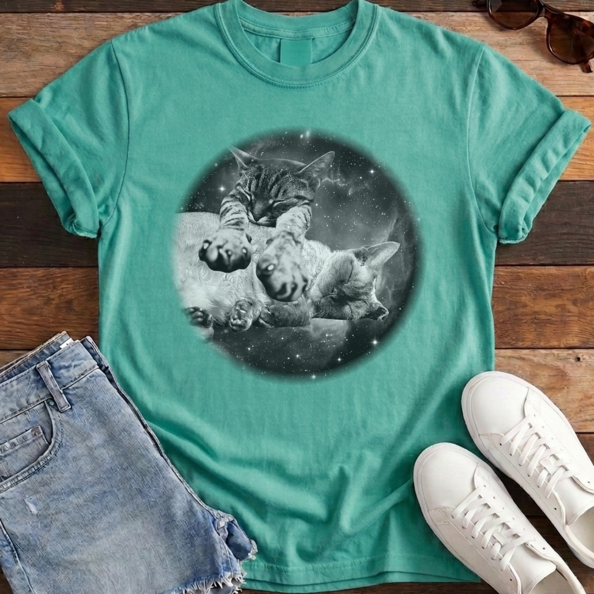 Catstronauts Tee