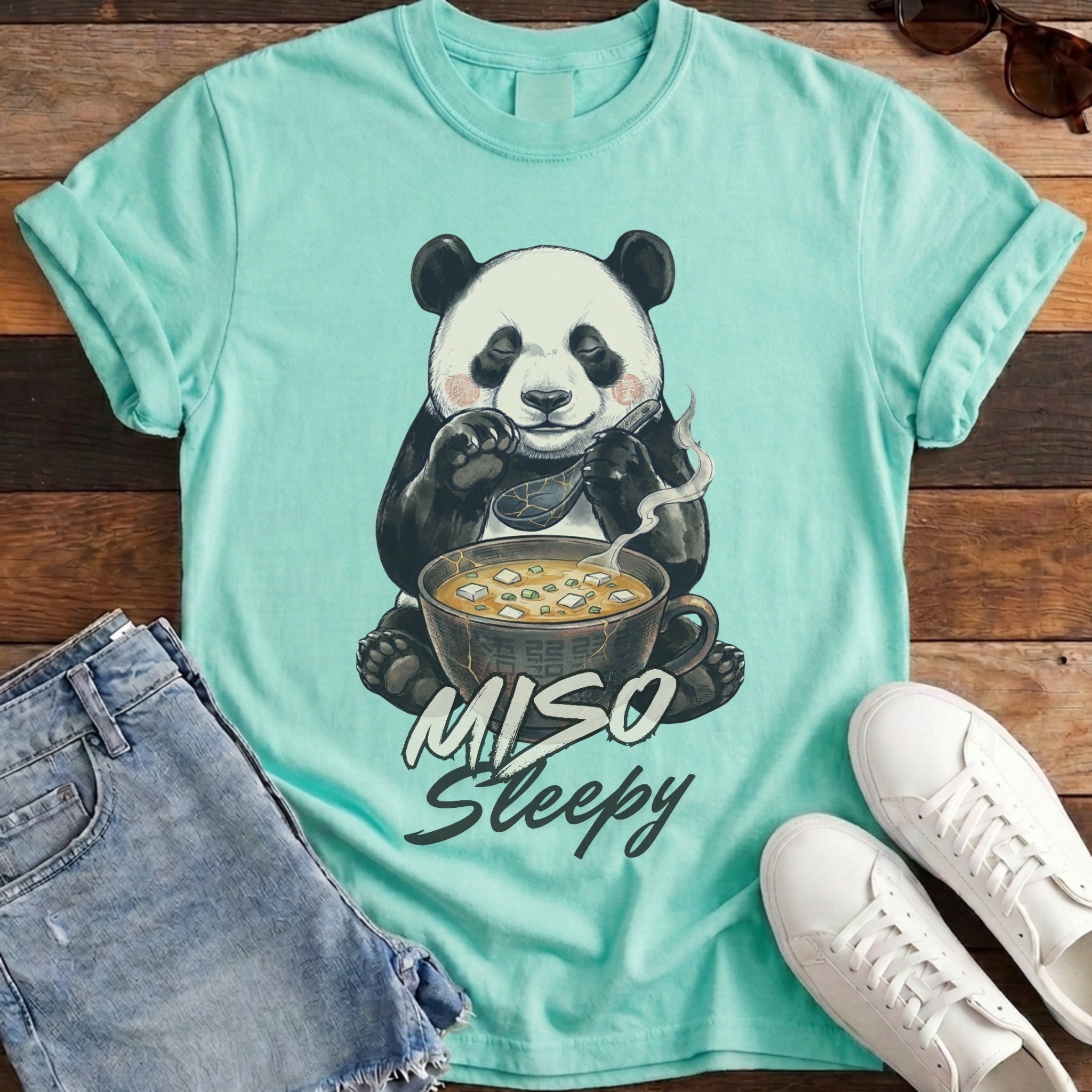 Miso Sleepy Tee - Island Reef