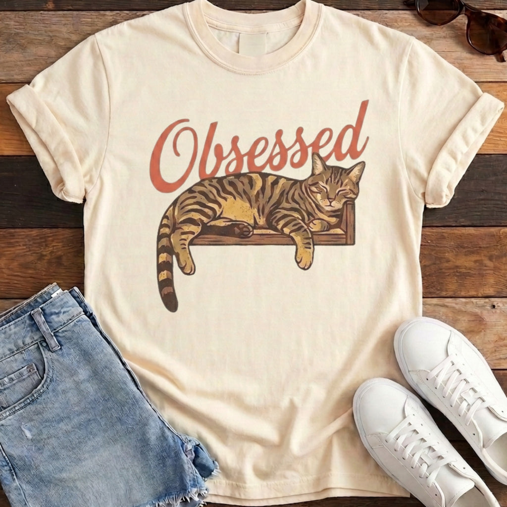 Obsessed Cat Tee