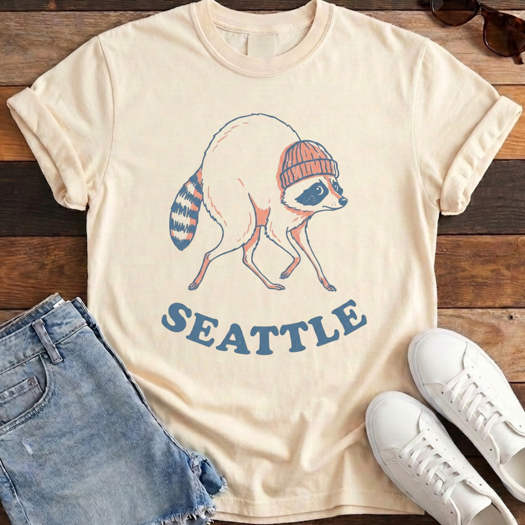Seattle Skull Cap Tee