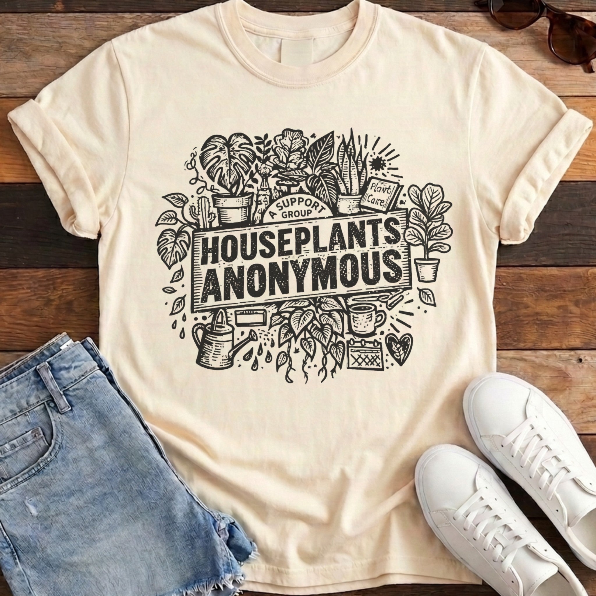 Houseplants Anonymous Tee