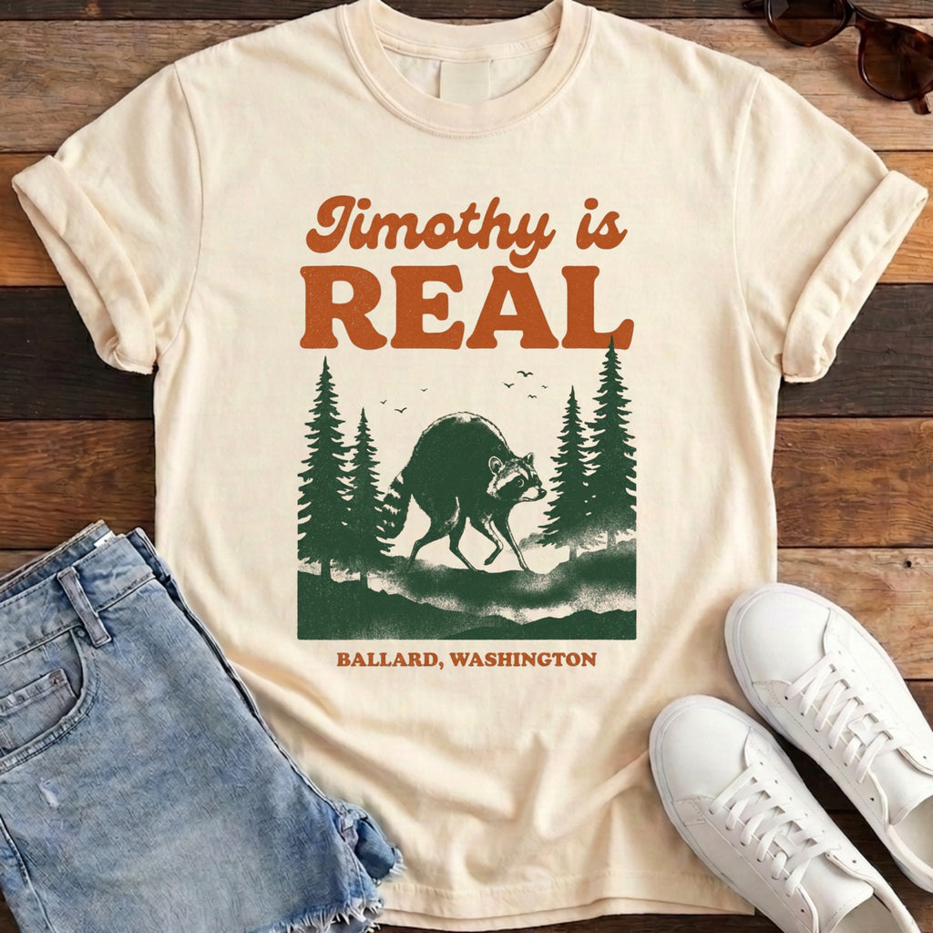 Jimothy Is Real Tee - Ivory