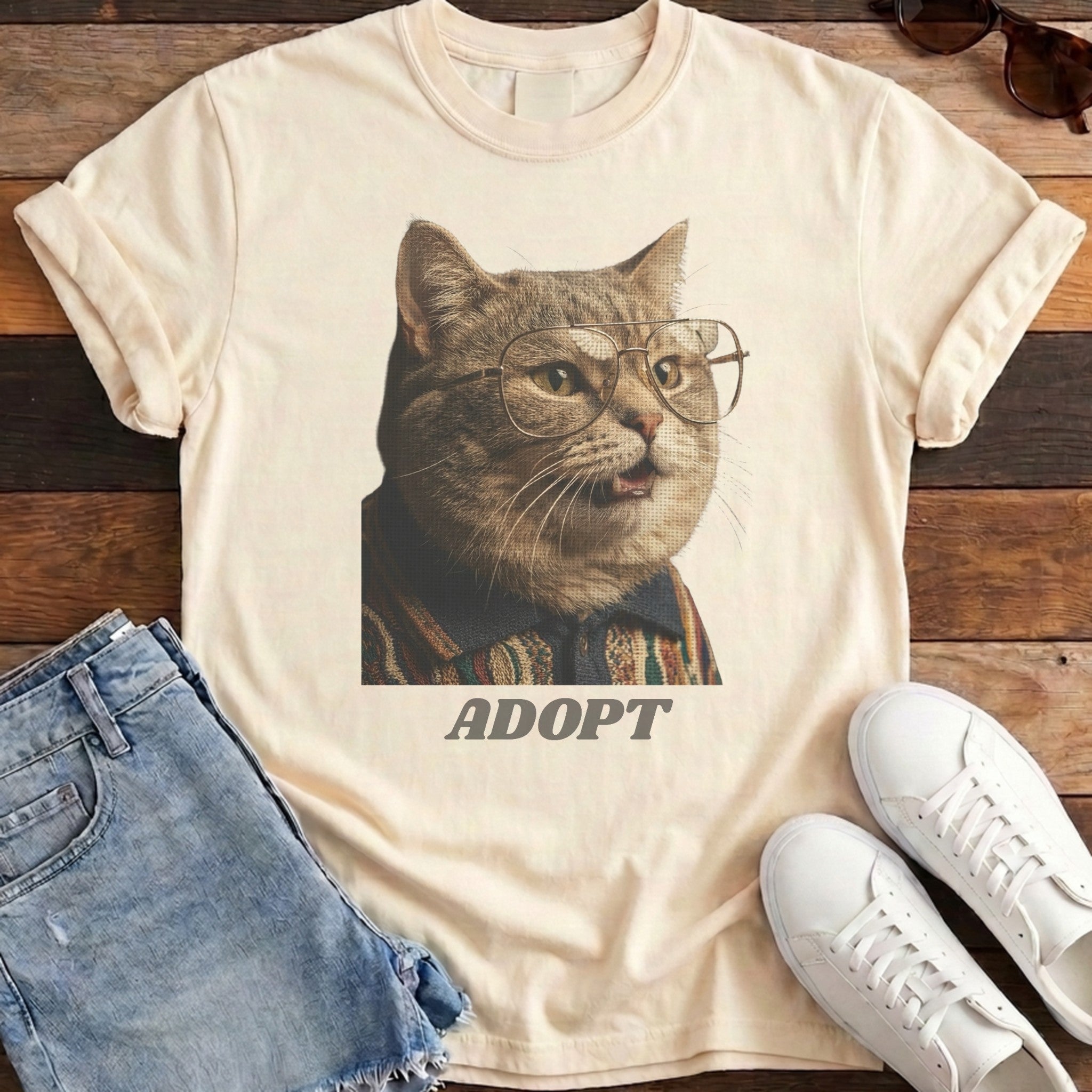 Adopt Lecture Tee - Ivory