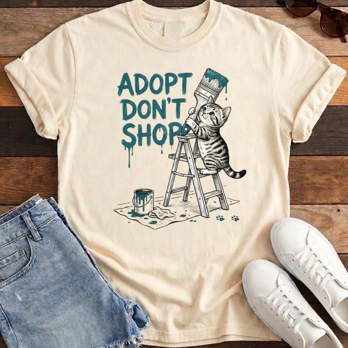 Adopt Don't Shop Tee