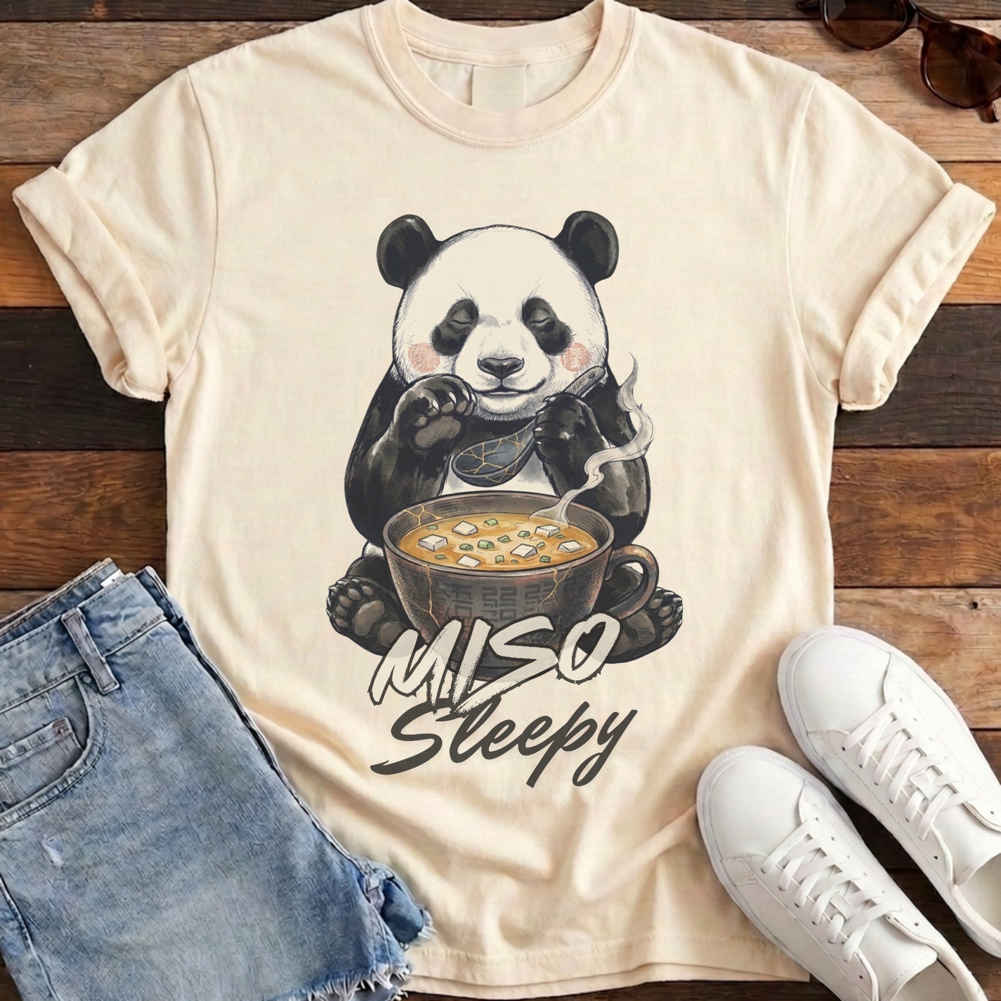Miso Sleepy Tee - Ivory