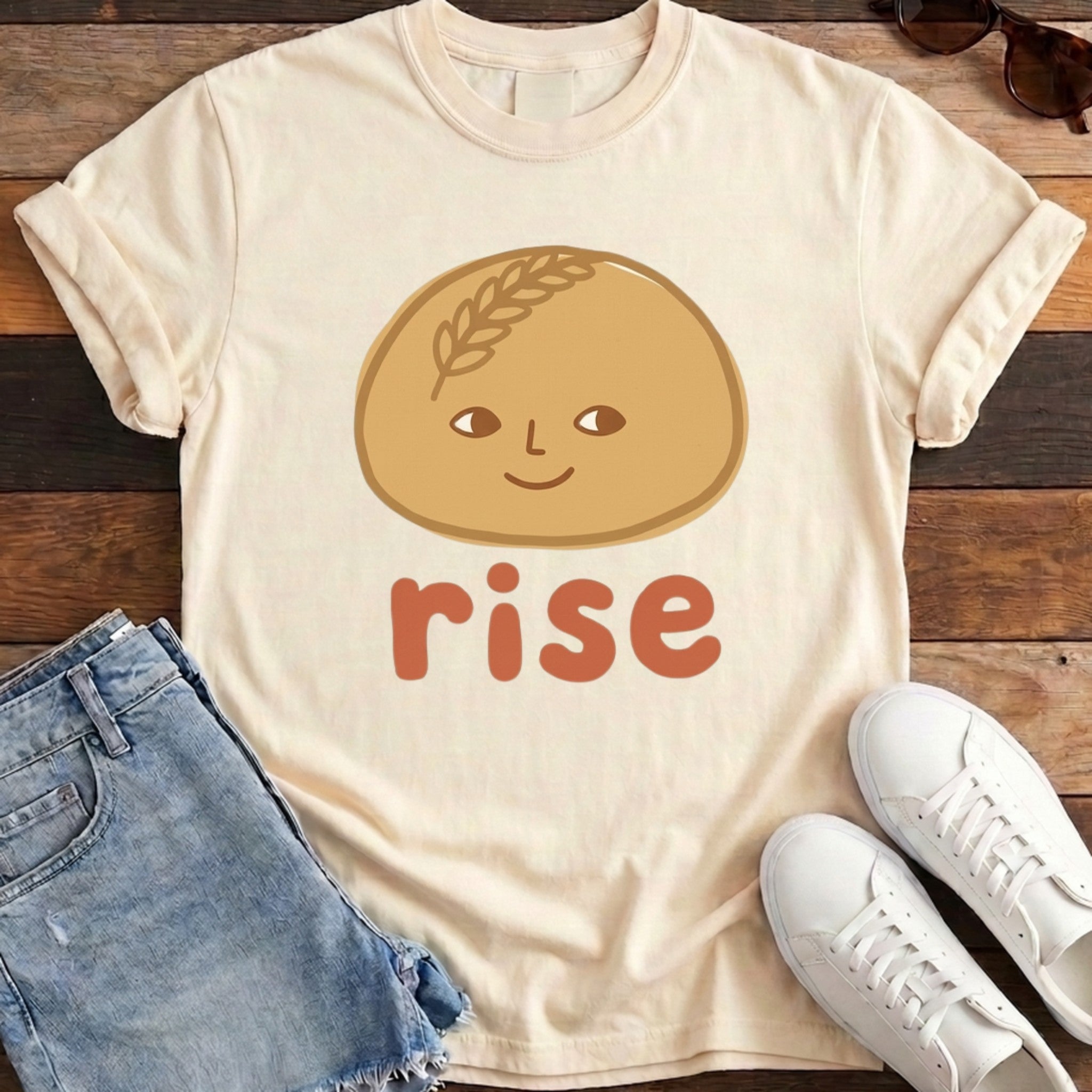 Rise Sourdough Tee - Ivory